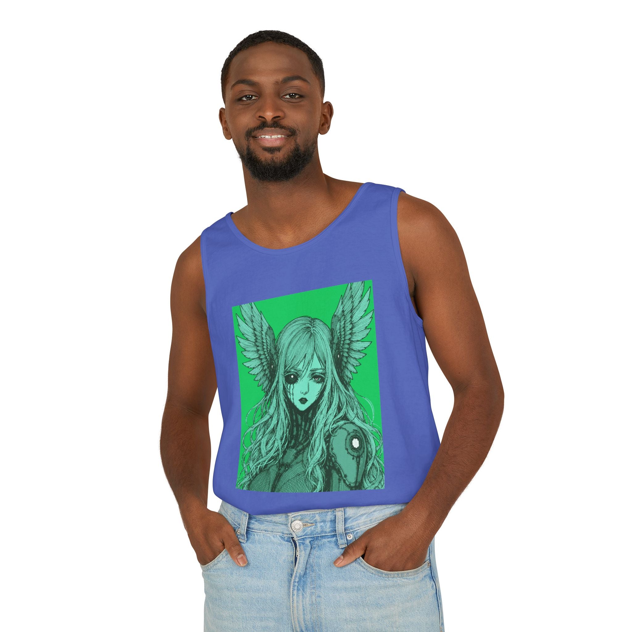 Angel Cyborg II | SPKTR Graphic Tank Top