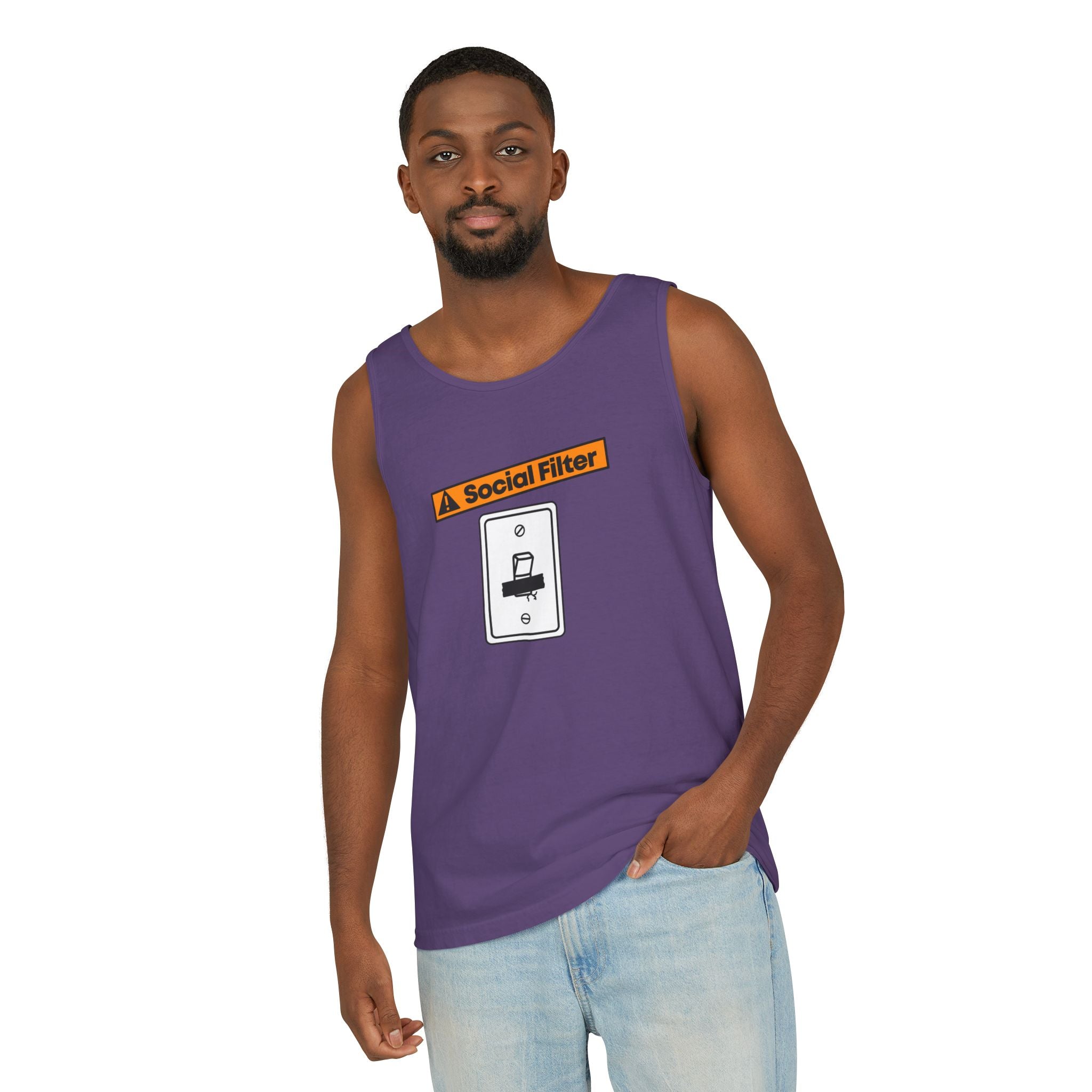 Social Filter | SPKTR Graphic Tank Top