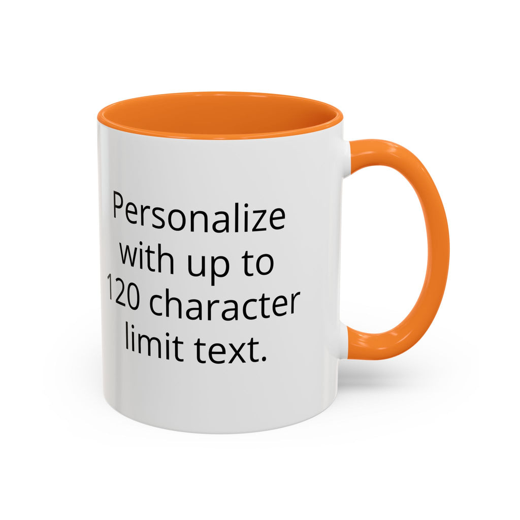 Sleepy Teeny-Rex  | Personalized Accent Coffee Mug 11oz or 15oz