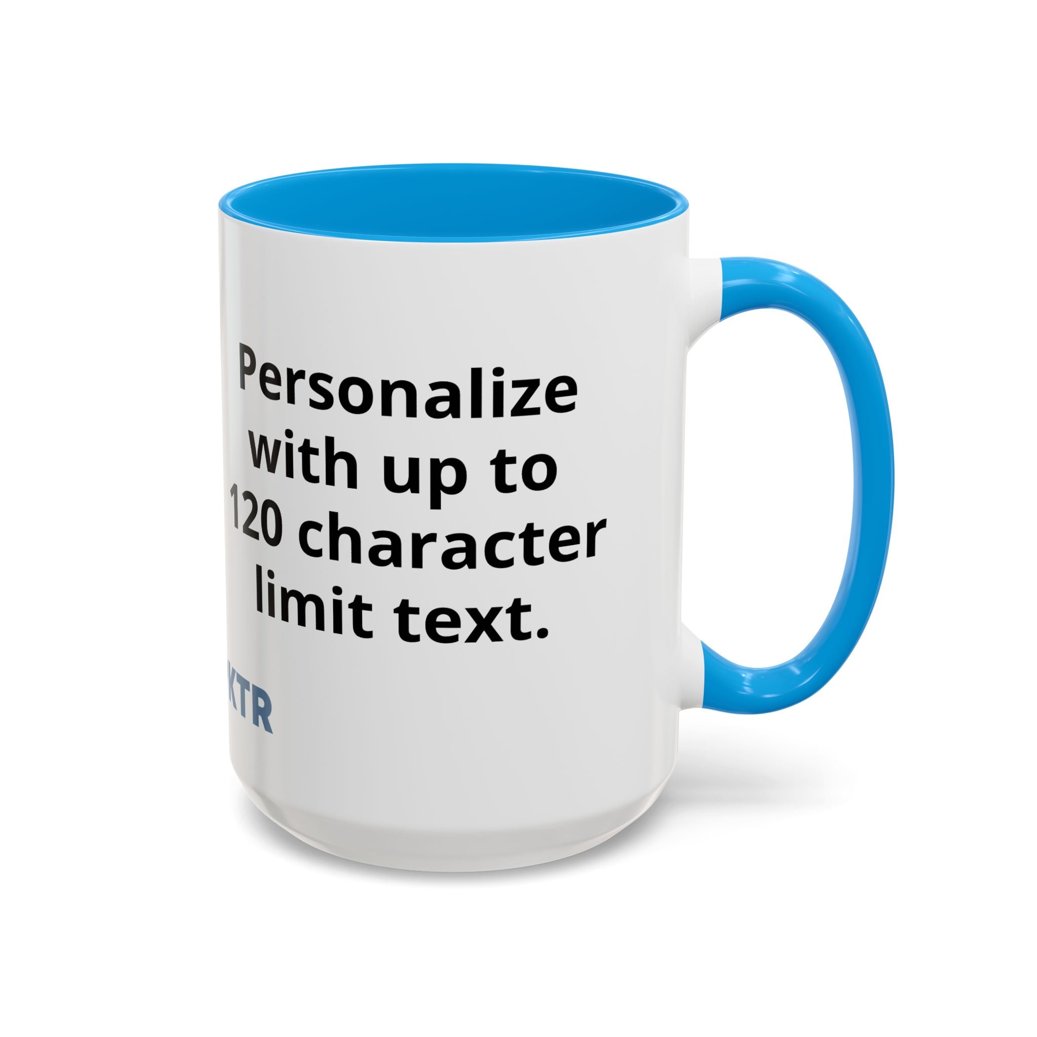 Leo the Blue Whale | Personalized Accent Coffee Mug 11oz or 15oz