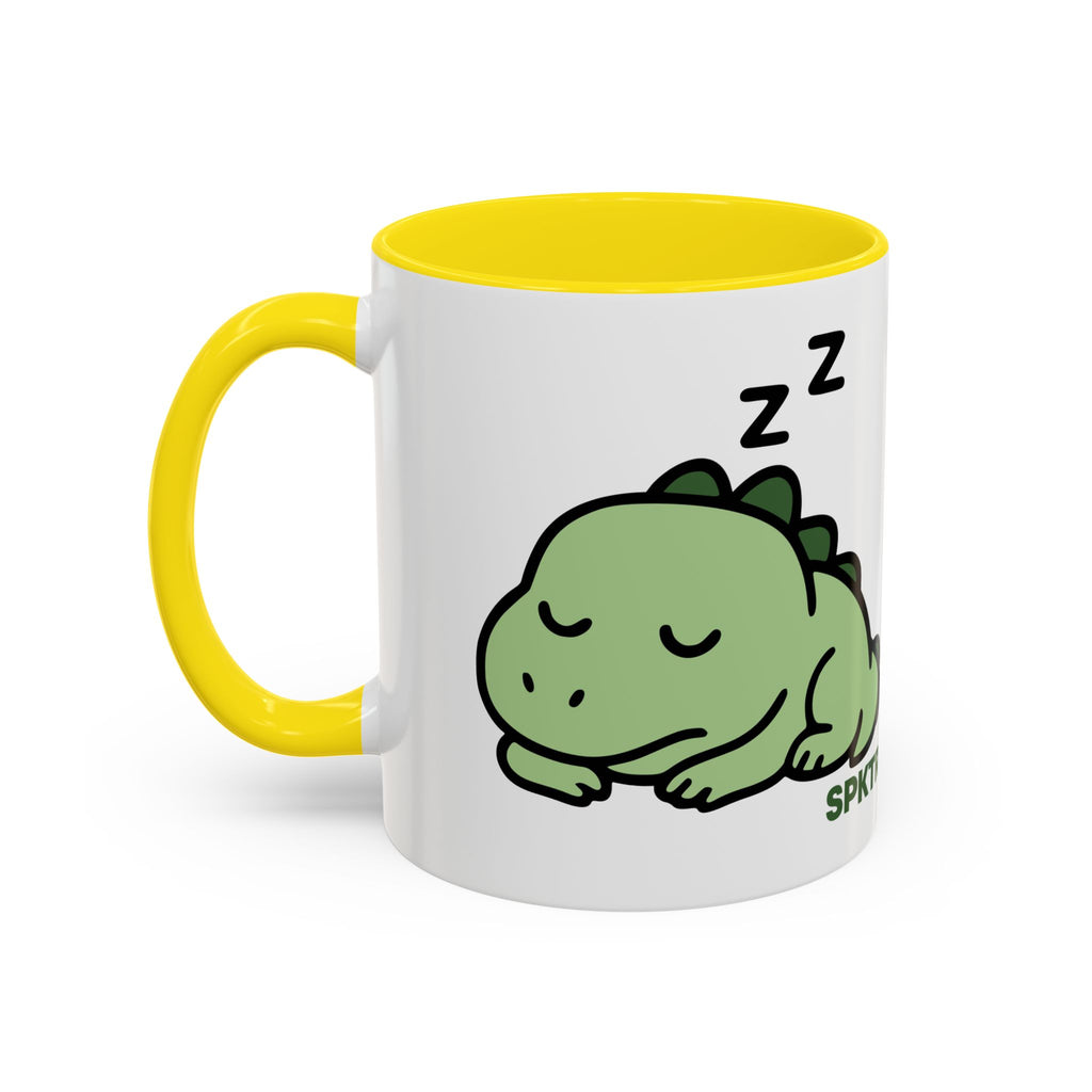 Sleepy Teeny-Rex | Accent Coffee Mug 11oz or 15oz