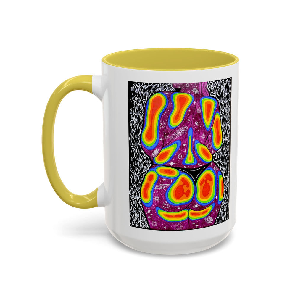 "Mulher, Um Universo" | Personalized Accent Coffee Mug 11oz or 15oz