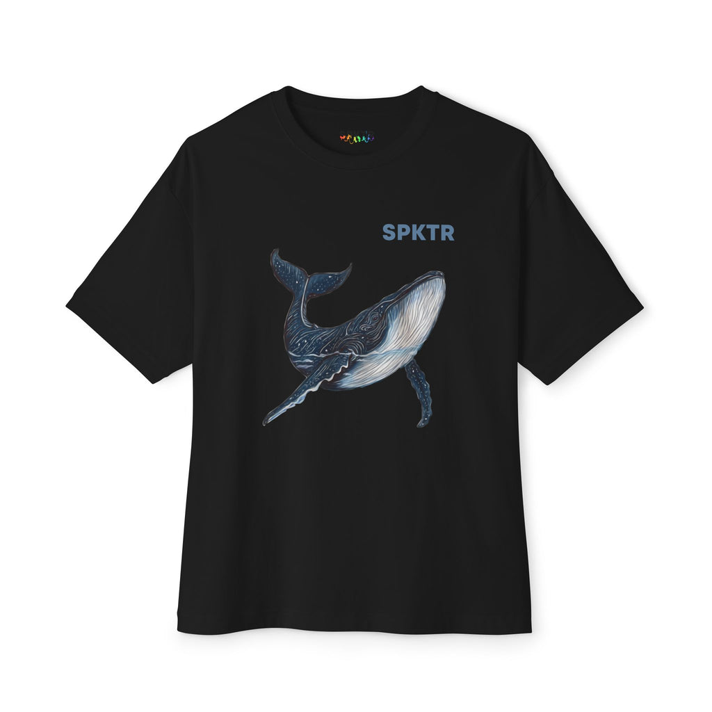 Leo the Blue Whale | SPKTR Oversized Shirt