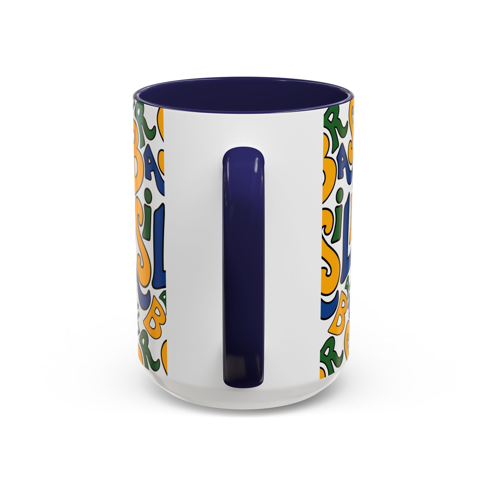 Brasil Typography | Accent Coffee Mug 11oz or 15oz