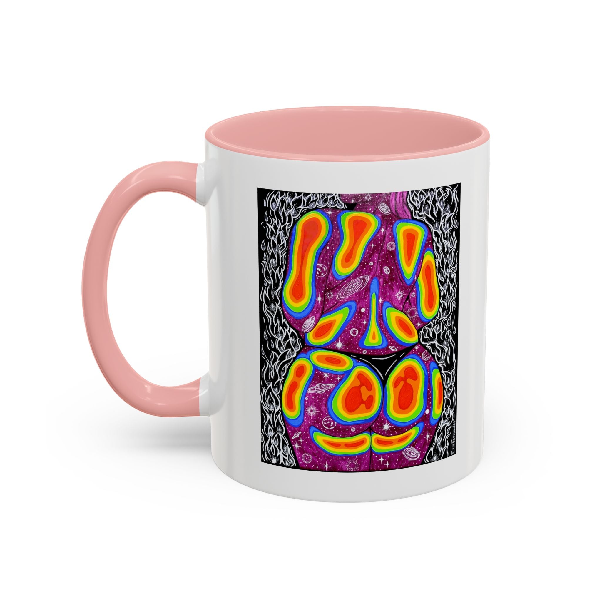 "Mulher, Um Universo" | Accent Coffee Mug 11oz or 15oz