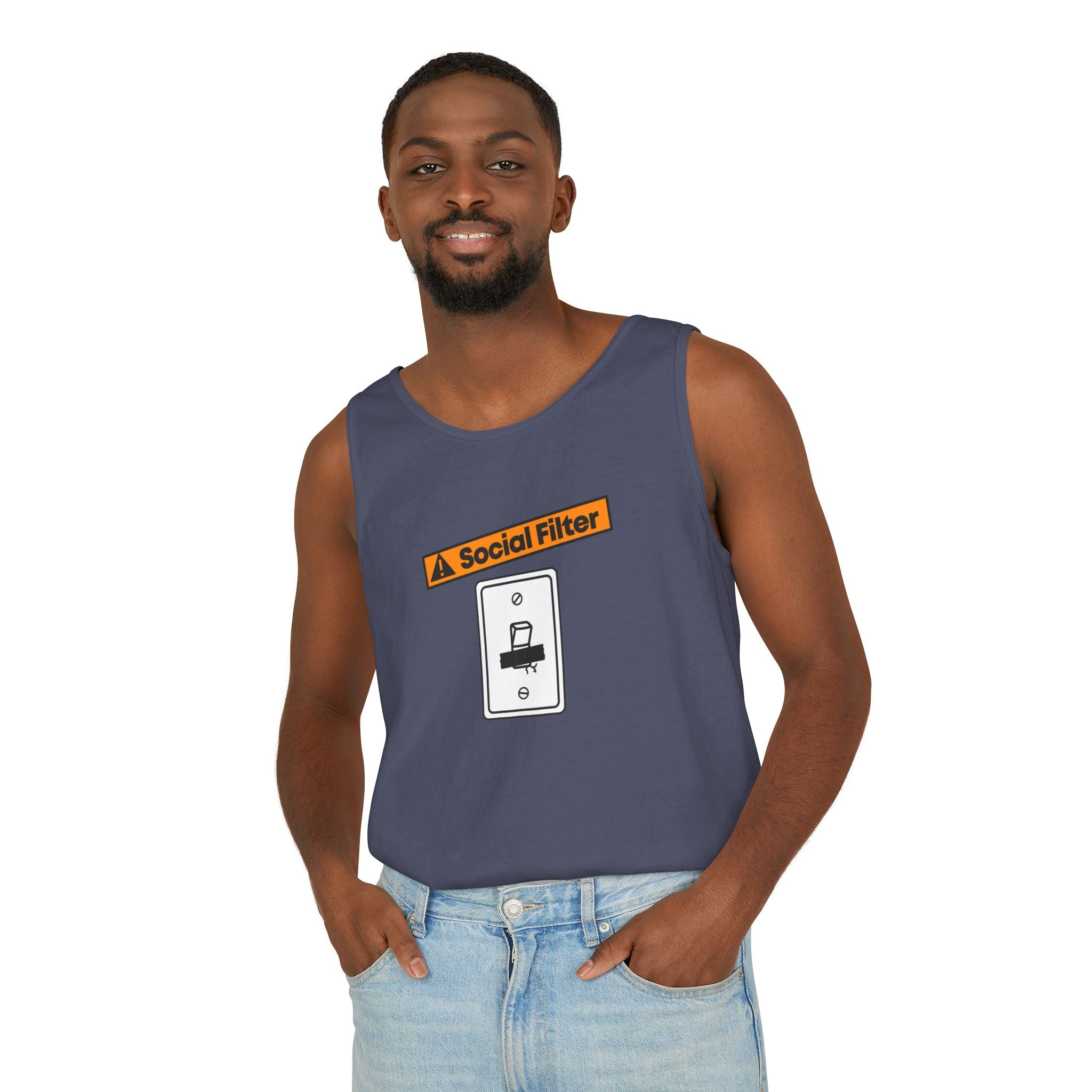Social Filter | SPKTR Graphic Tank Top