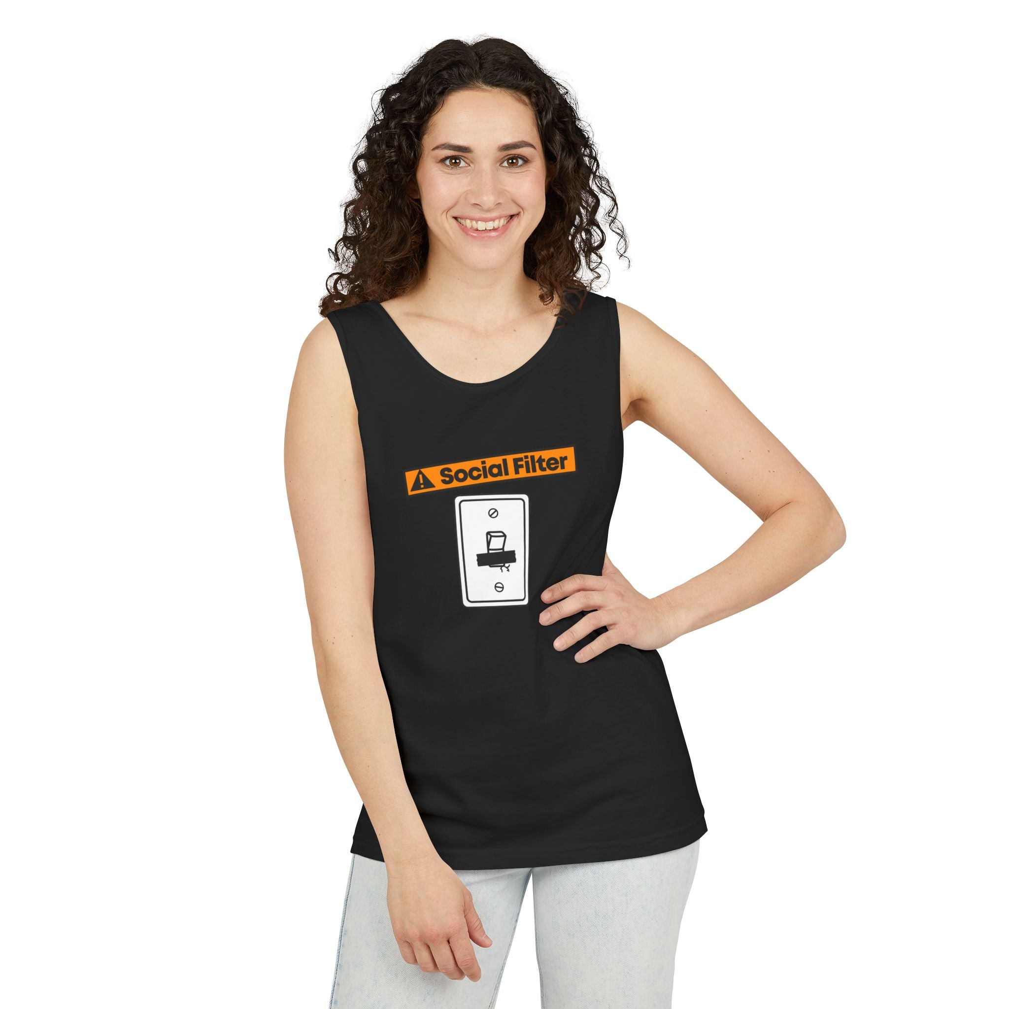Social Filter | SPKTR Graphic Tank Top