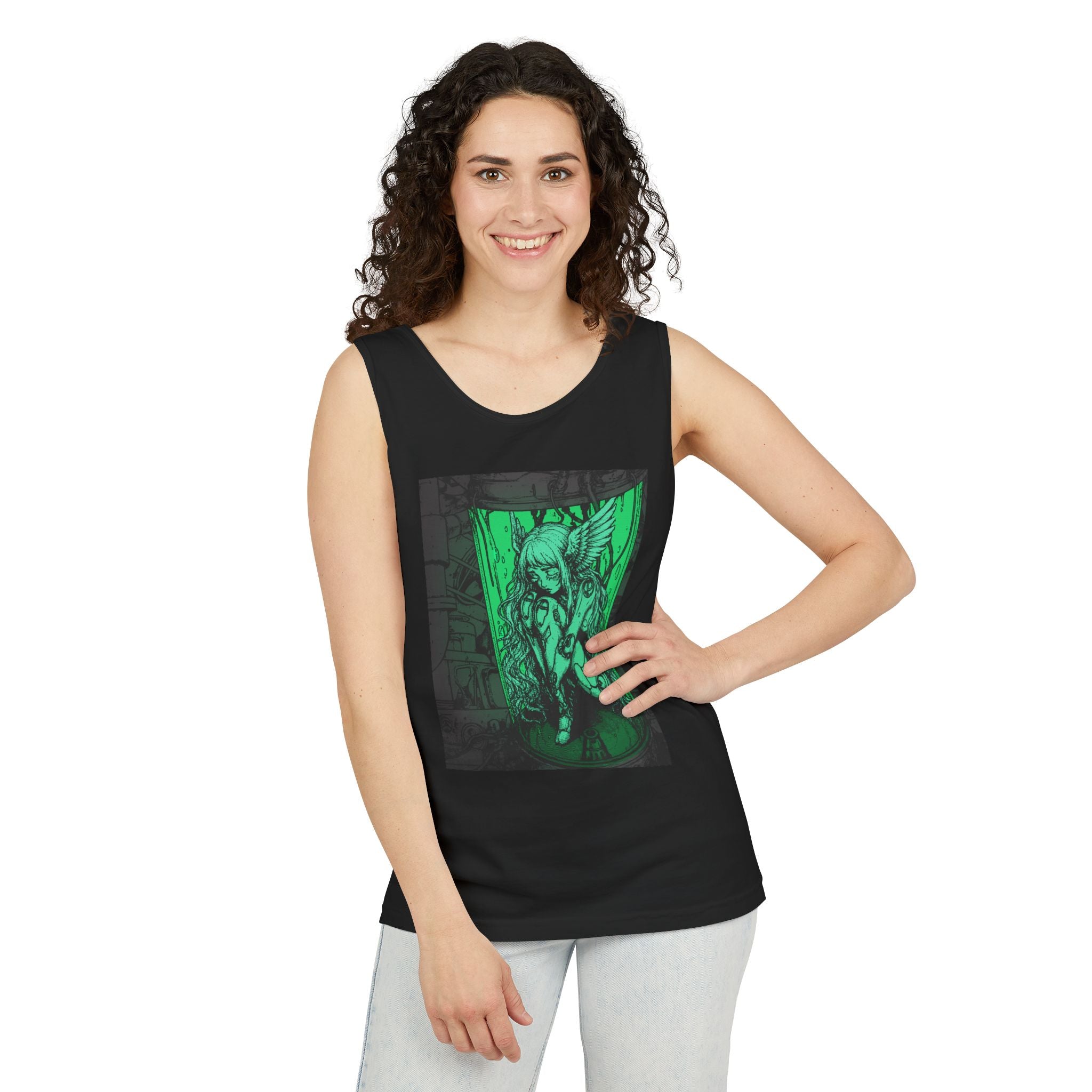 Angel Cyborg I | SPKTR Graphic Tank Top