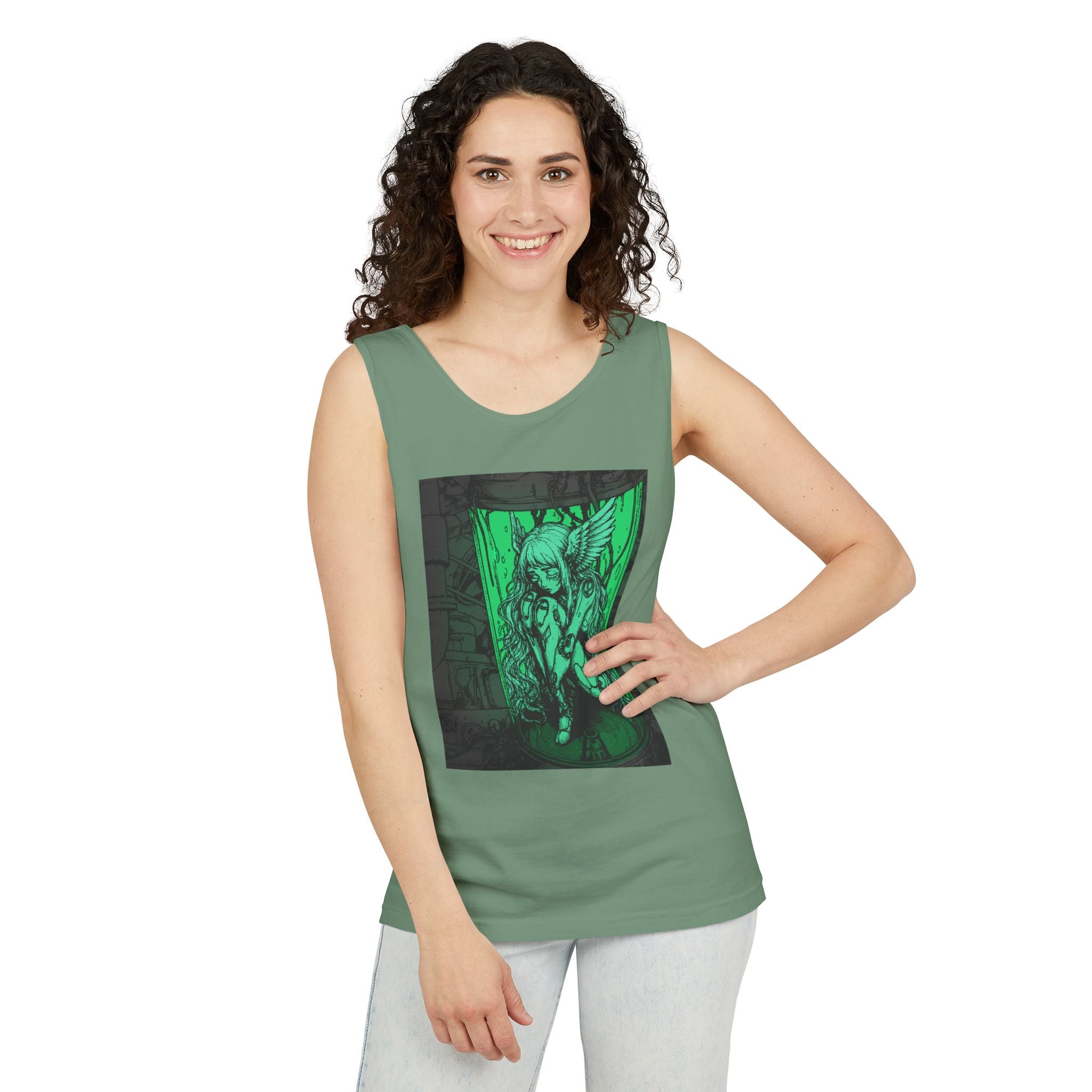 Angel Cyborg I | SPKTR Graphic Tank Top