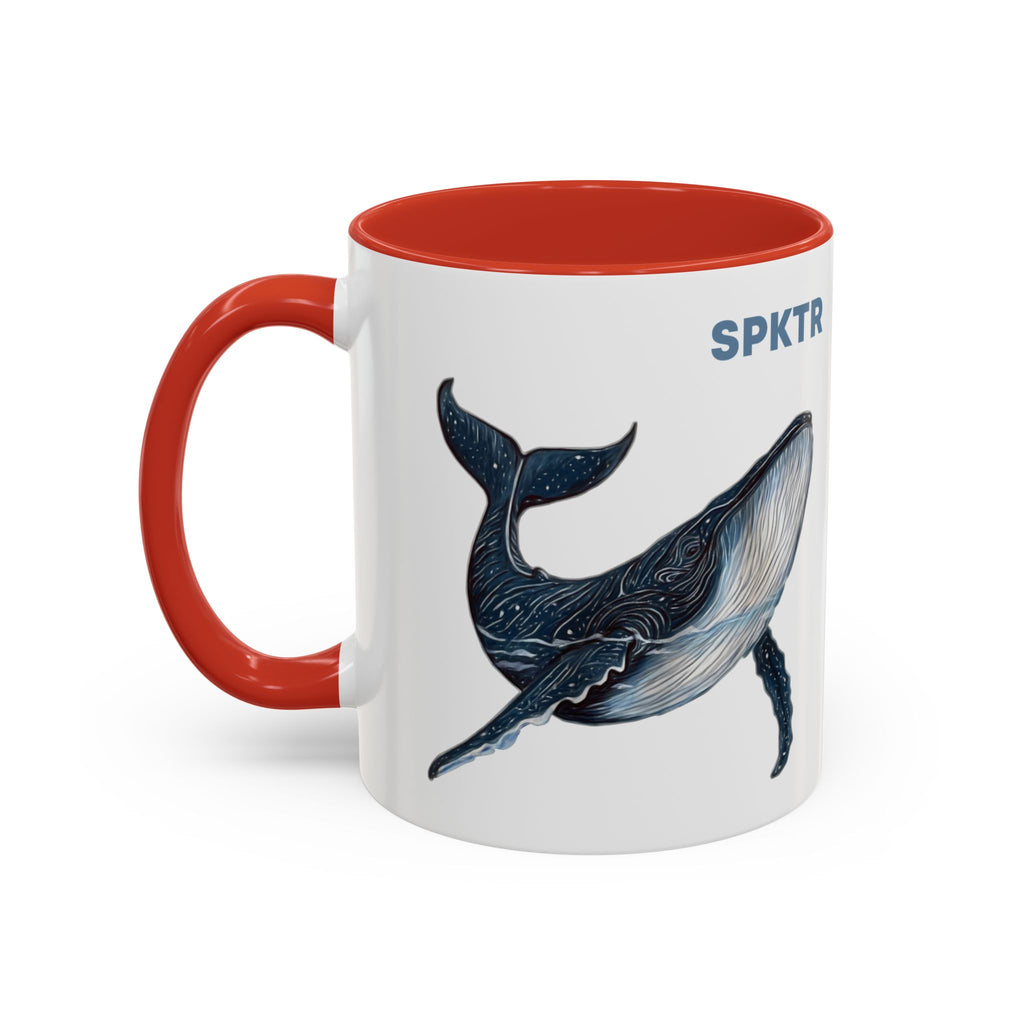 Leo the Blue Whale | Accent Coffee Mug 11oz or 15oz
