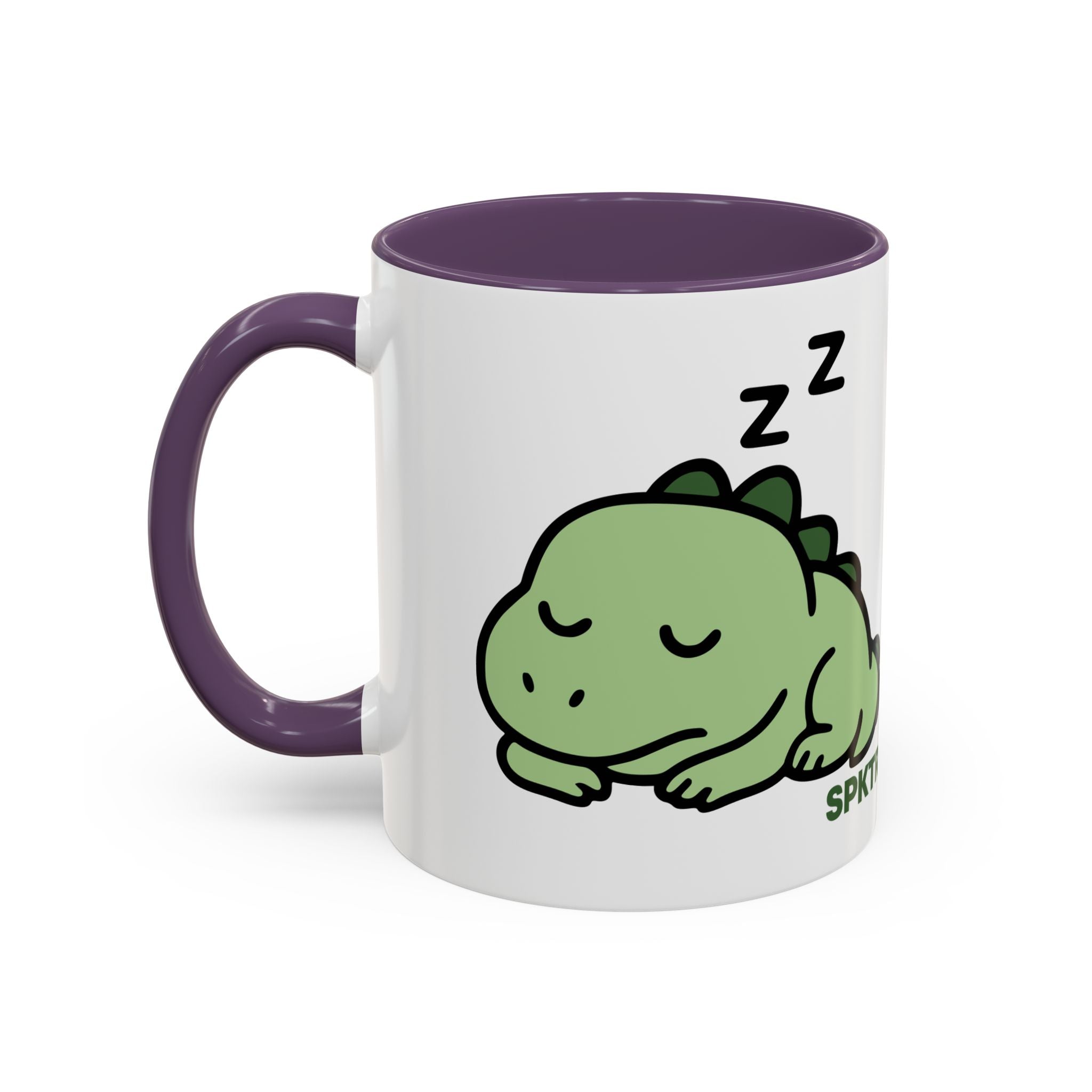 Sleepy Teeny-Rex | Accent Coffee Mug 11oz or 15oz