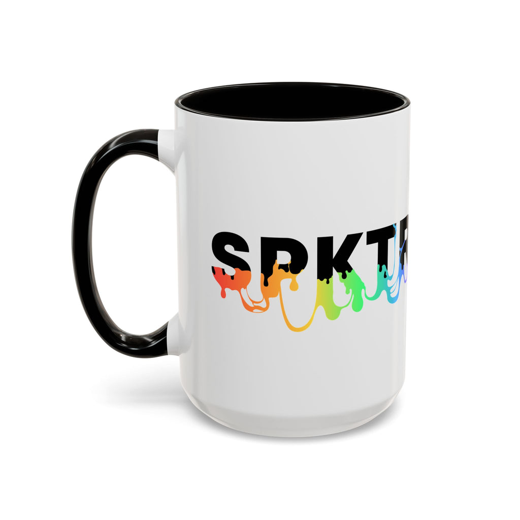 SPKTR Pride Drip | Personalized Accent Coffee Mug 11oz or 15oz