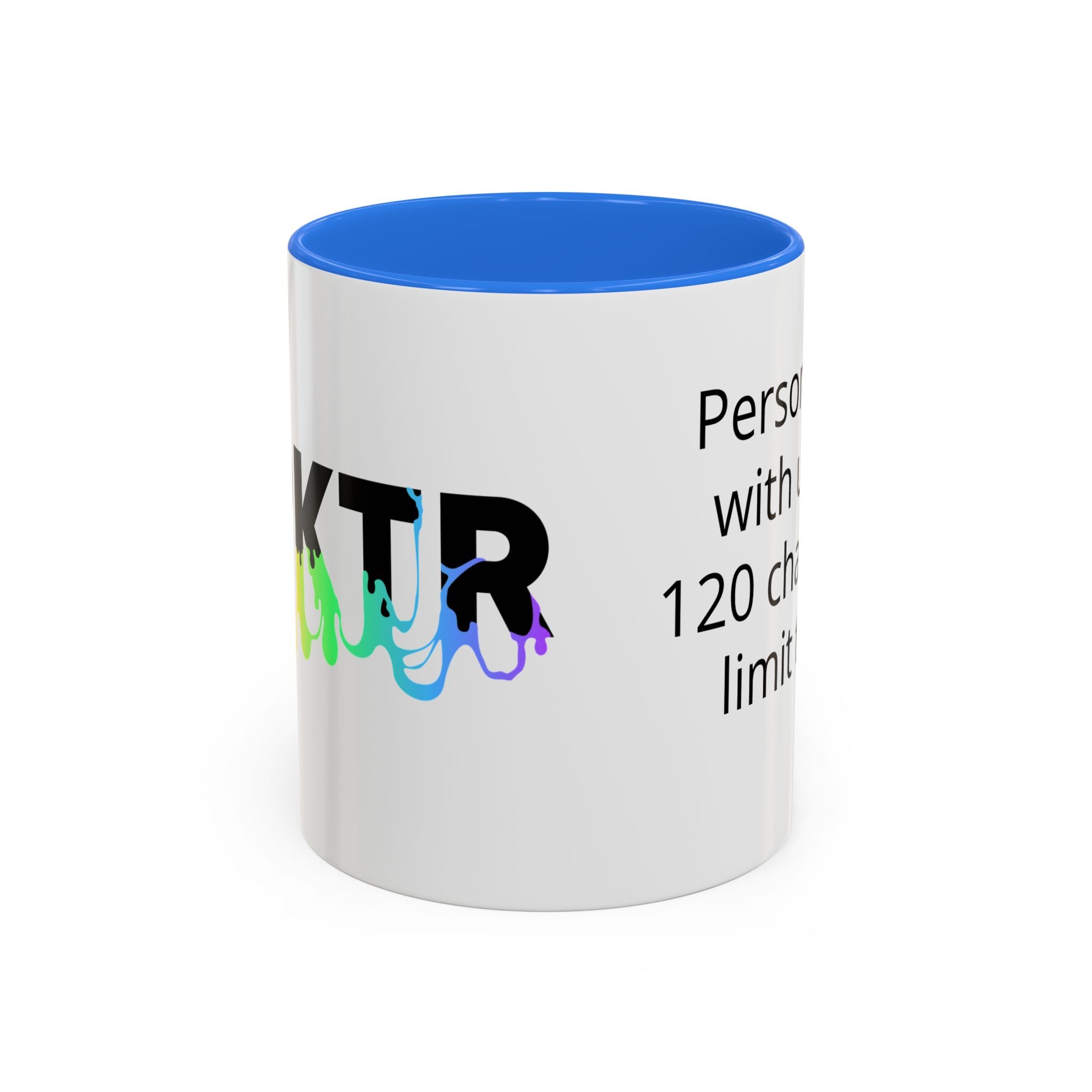 SPKTR Pride Drip | Personalized Accent Coffee Mug 11oz or 15oz