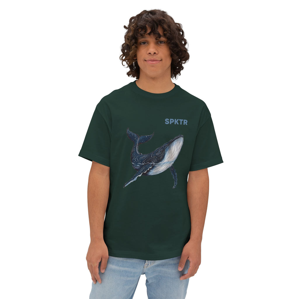 Leo the Blue Whale | SPKTR Oversized Shirt