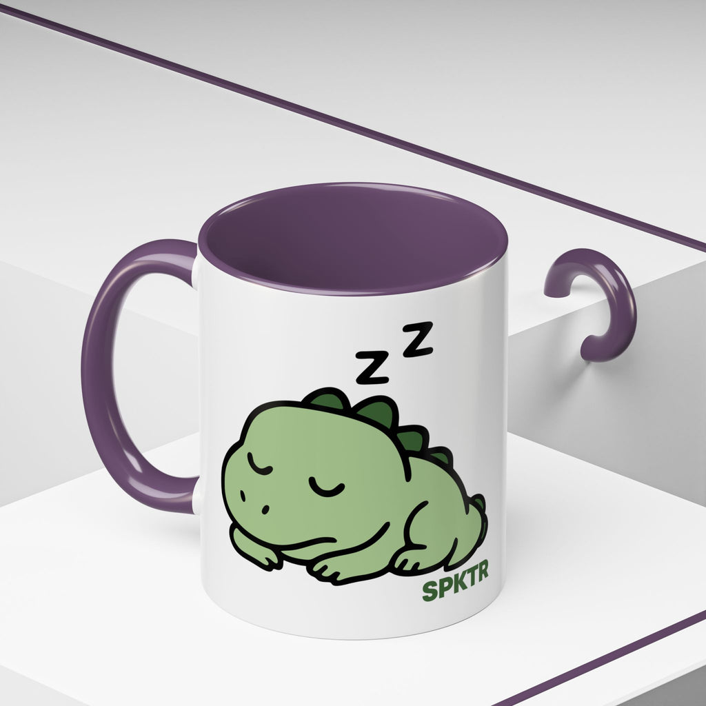 Sleepy Teeny-Rex | Accent Coffee Mug 11oz or 15oz