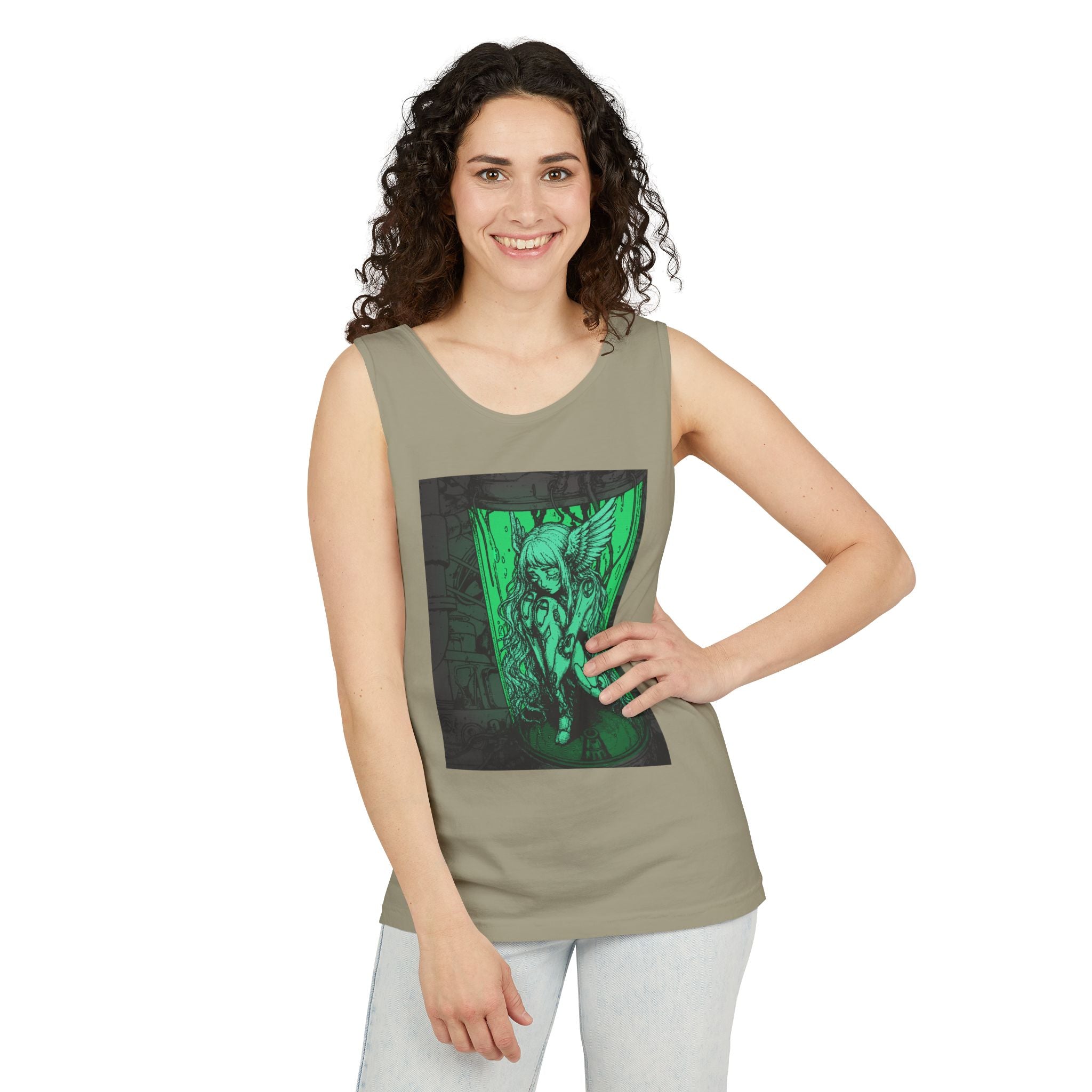 Angel Cyborg I | SPKTR Graphic Tank Top