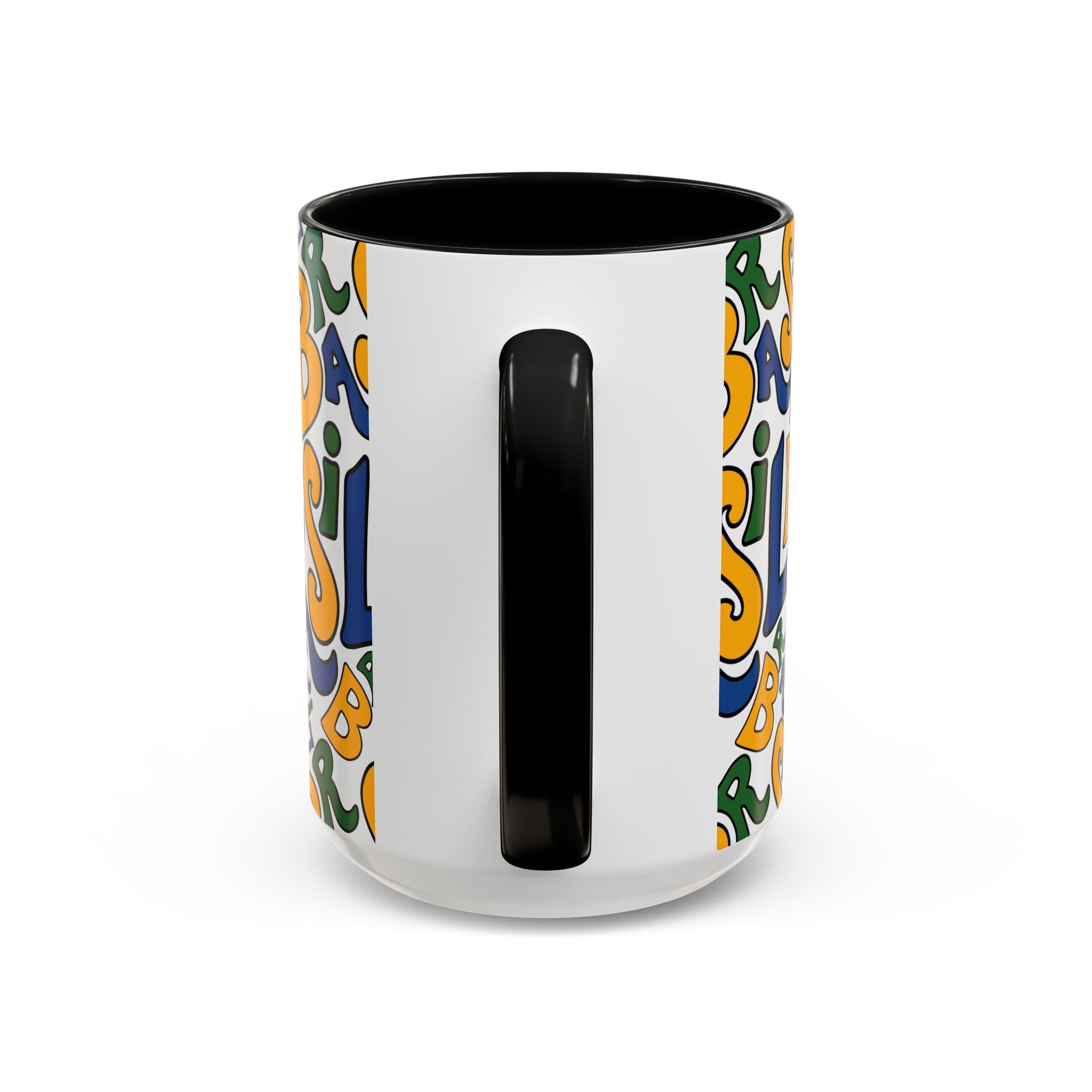 Brasil Typography | Accent Coffee Mug 11oz or 15oz