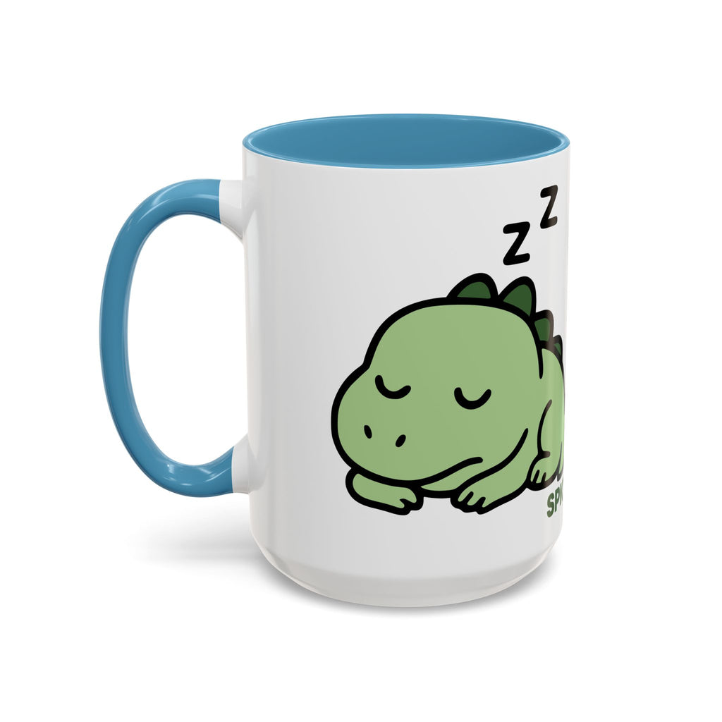 Sleepy Teeny-Rex | Accent Coffee Mug 11oz or 15oz