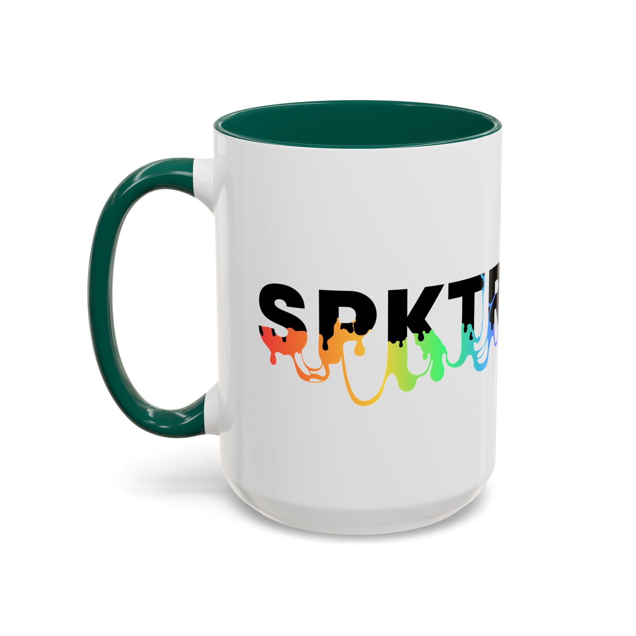 SPKTR Pride Drip | Personalized Accent Coffee Mug 11oz or 15oz