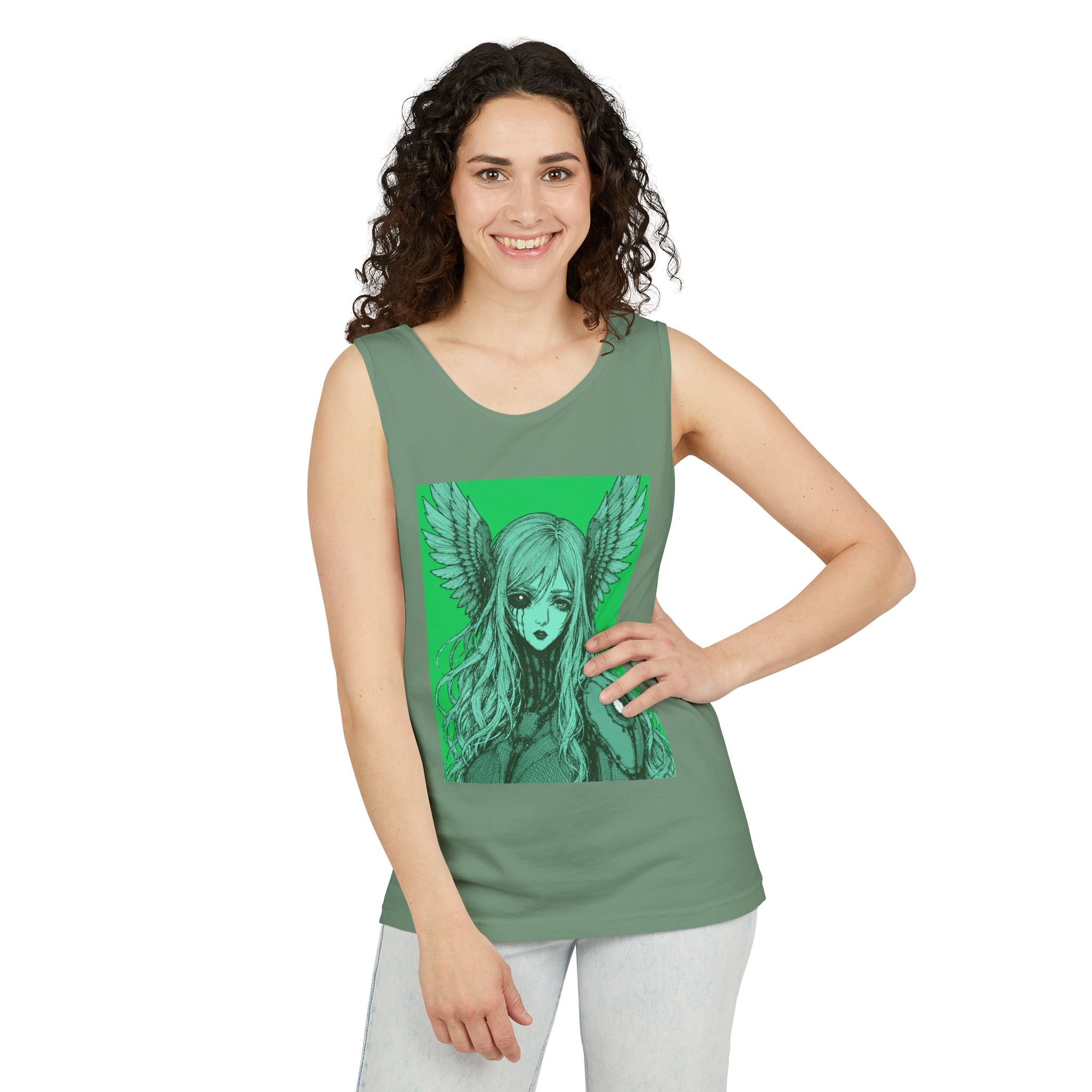 Angel Cyborg II | SPKTR Graphic Tank Top