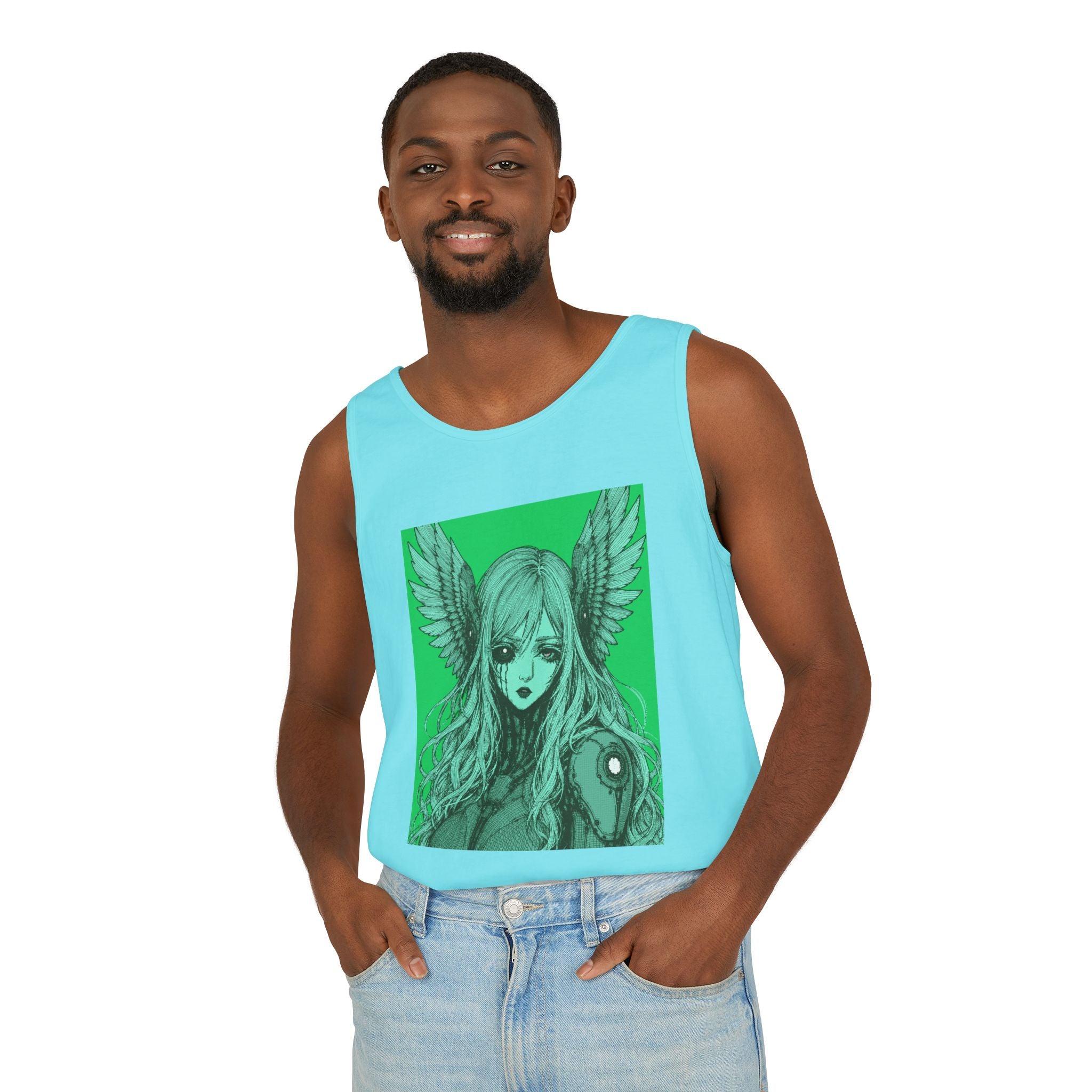 Angel Cyborg II | SPKTR Graphic Tank Top