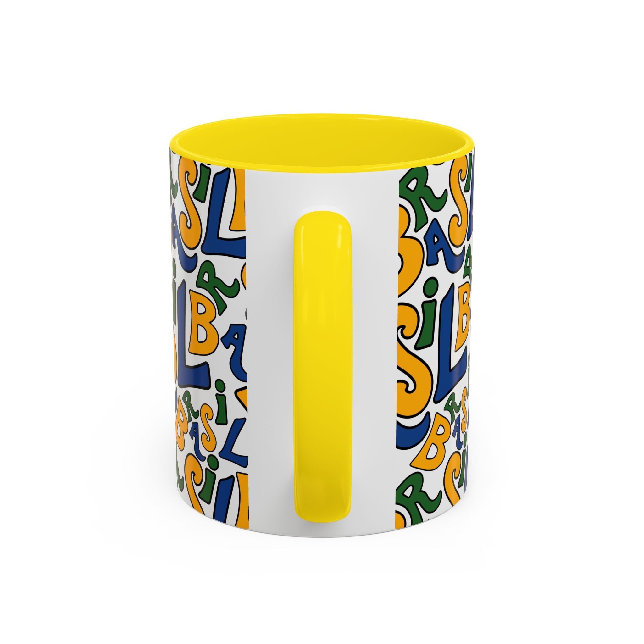 Brasil Typography | Accent Coffee Mug 11oz or 15oz