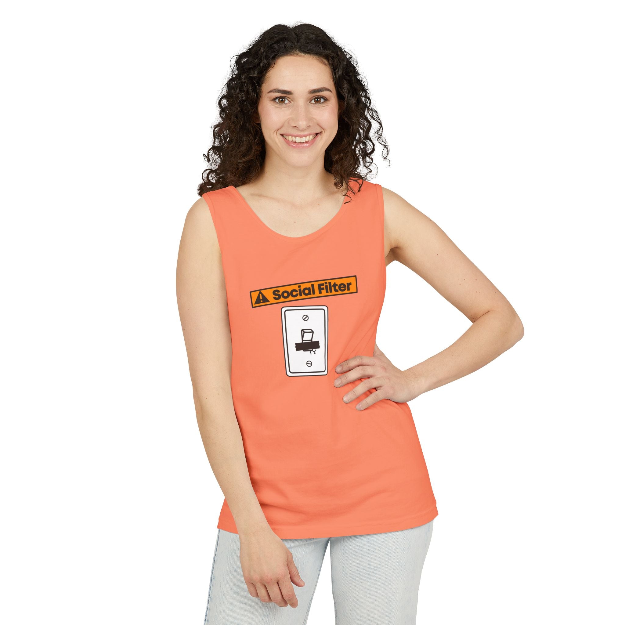 Social Filter | SPKTR Graphic Tank Top