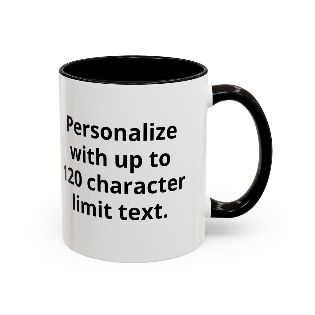 "Mulher, Um Universo" | Personalized Accent Coffee Mug 11oz or 15oz