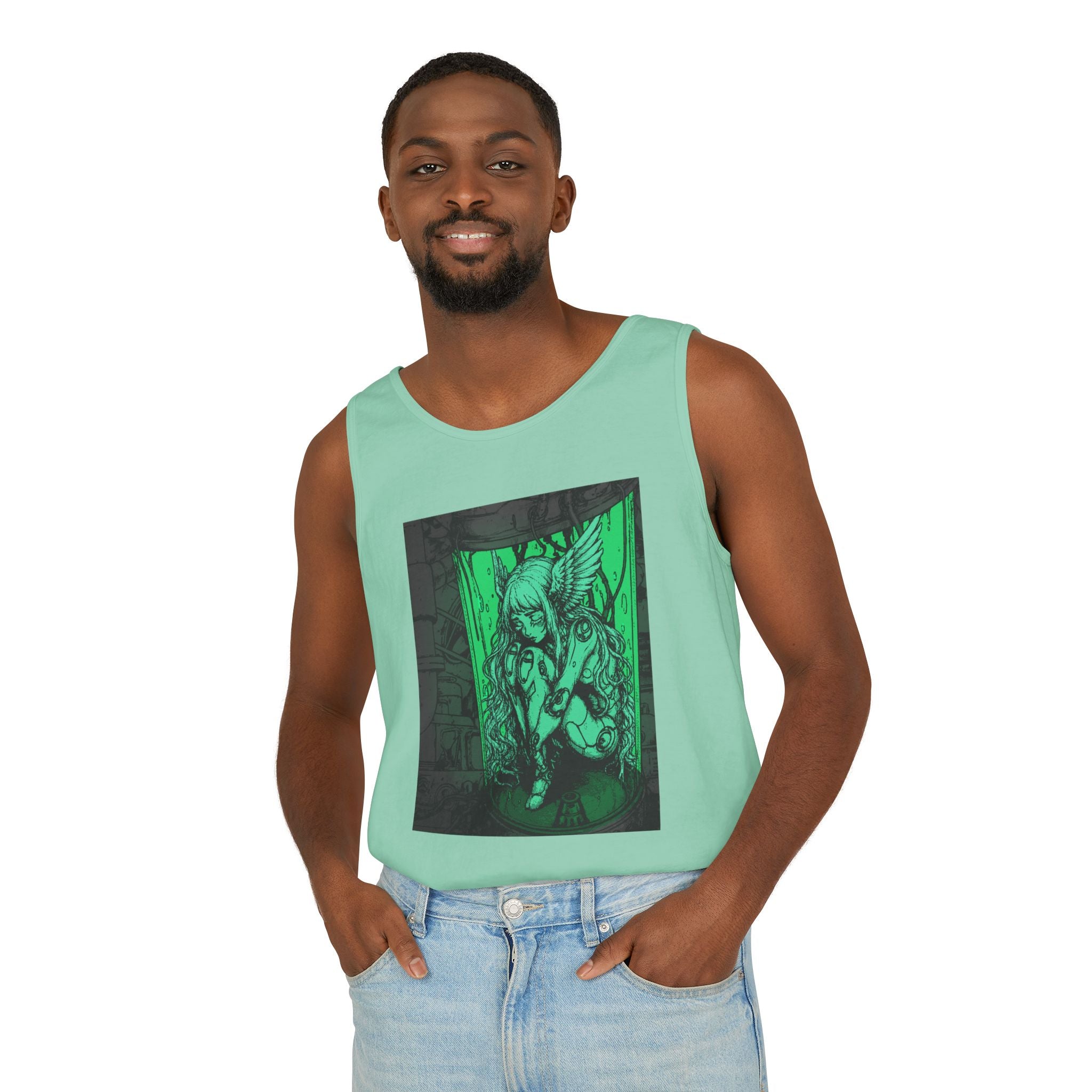 Angel Cyborg I | SPKTR Graphic Tank Top