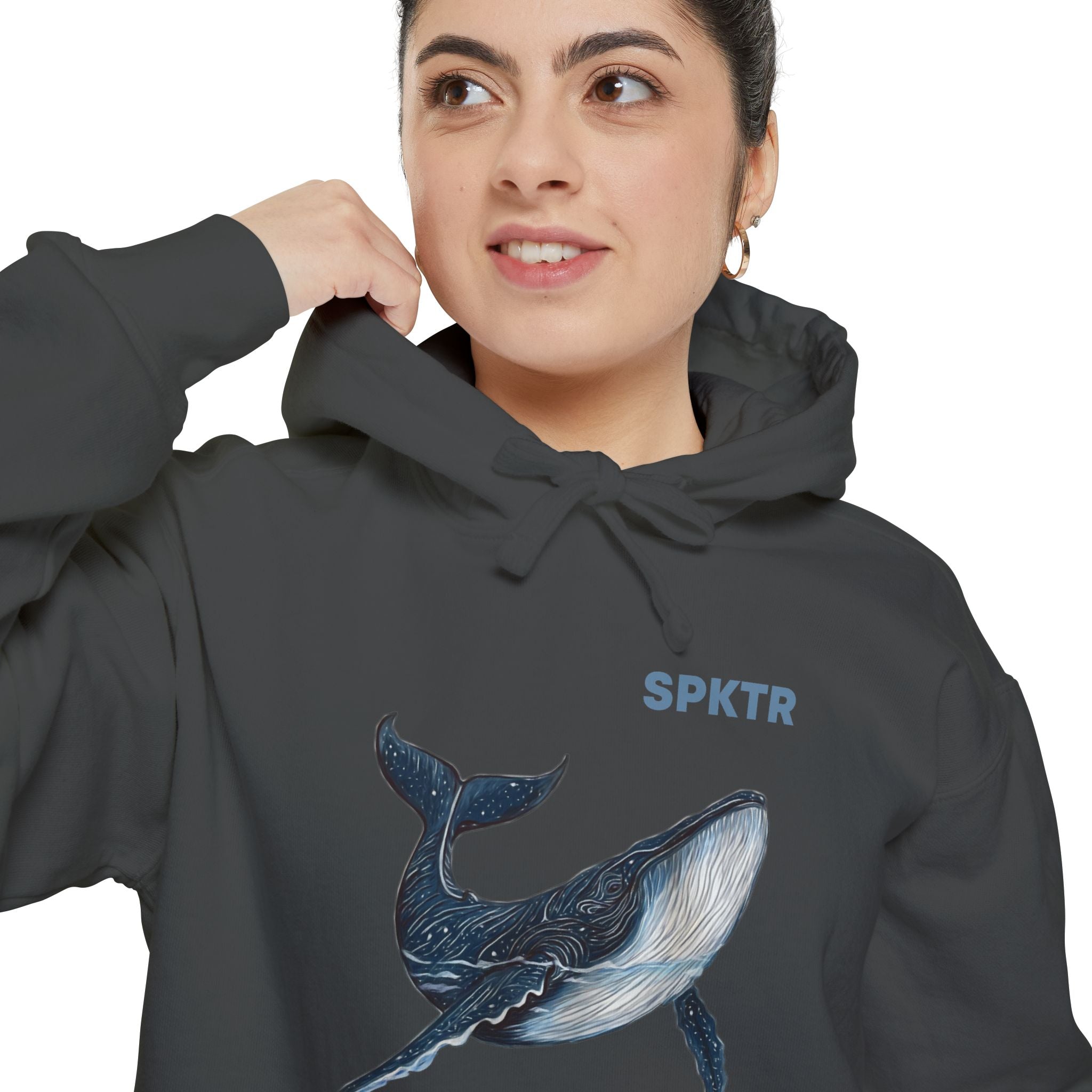 Leo the Blue Whale | SPKTR Hoodie