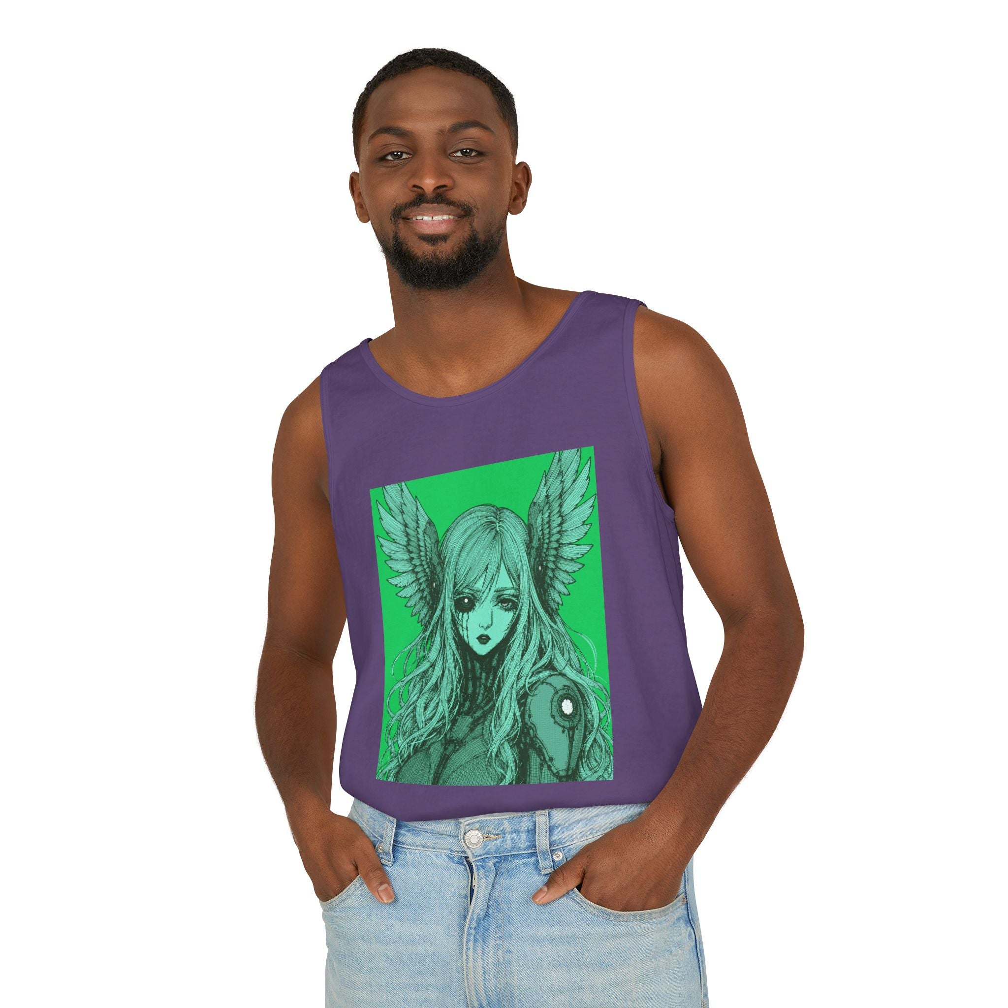 Angel Cyborg II | SPKTR Graphic Tank Top
