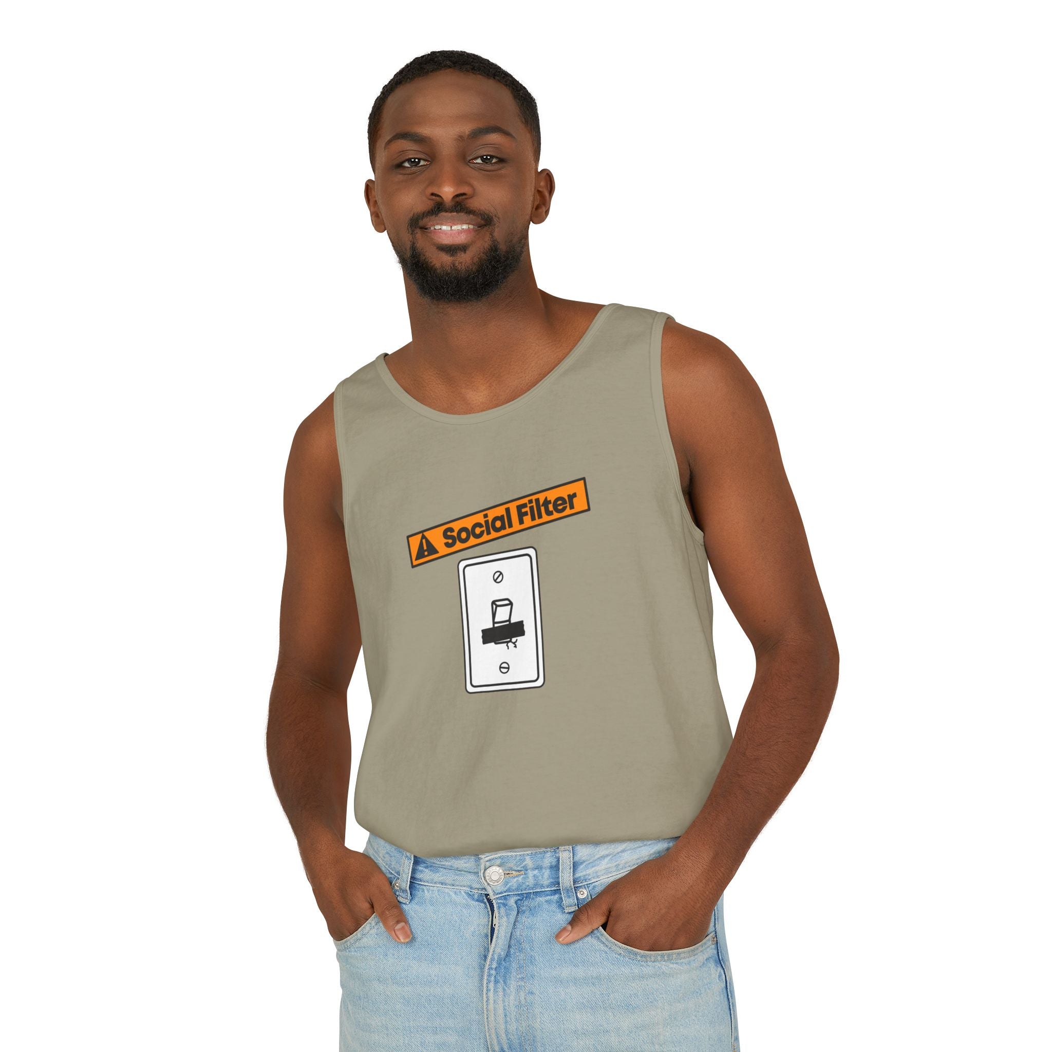 Social Filter | SPKTR Graphic Tank Top