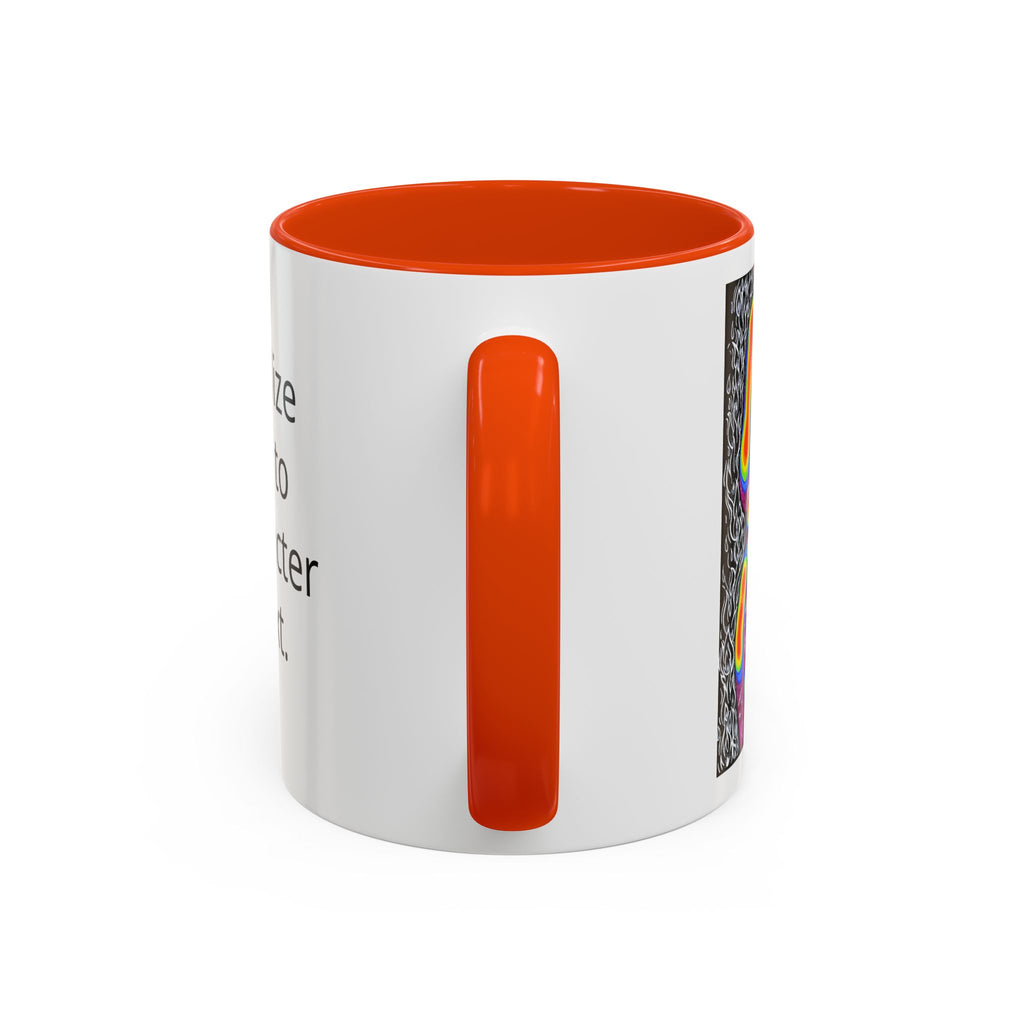 "Mulher, Um Universo" | Personalized Accent Coffee Mug 11oz or 15oz