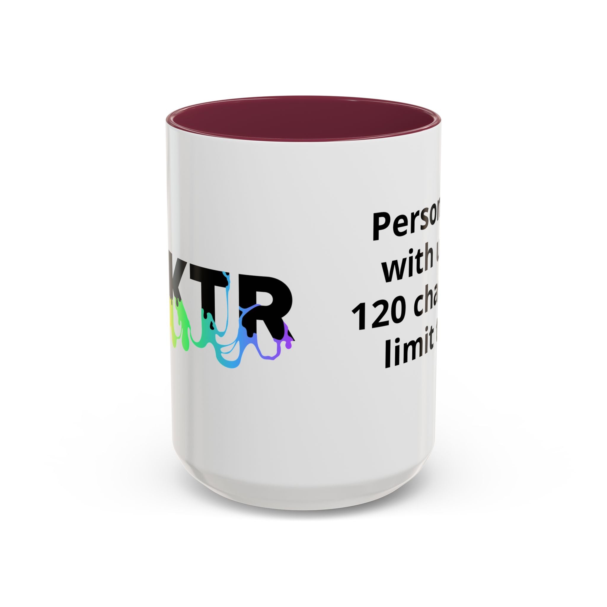 SPKTR Pride Drip | Personalized Accent Coffee Mug 11oz or 15oz