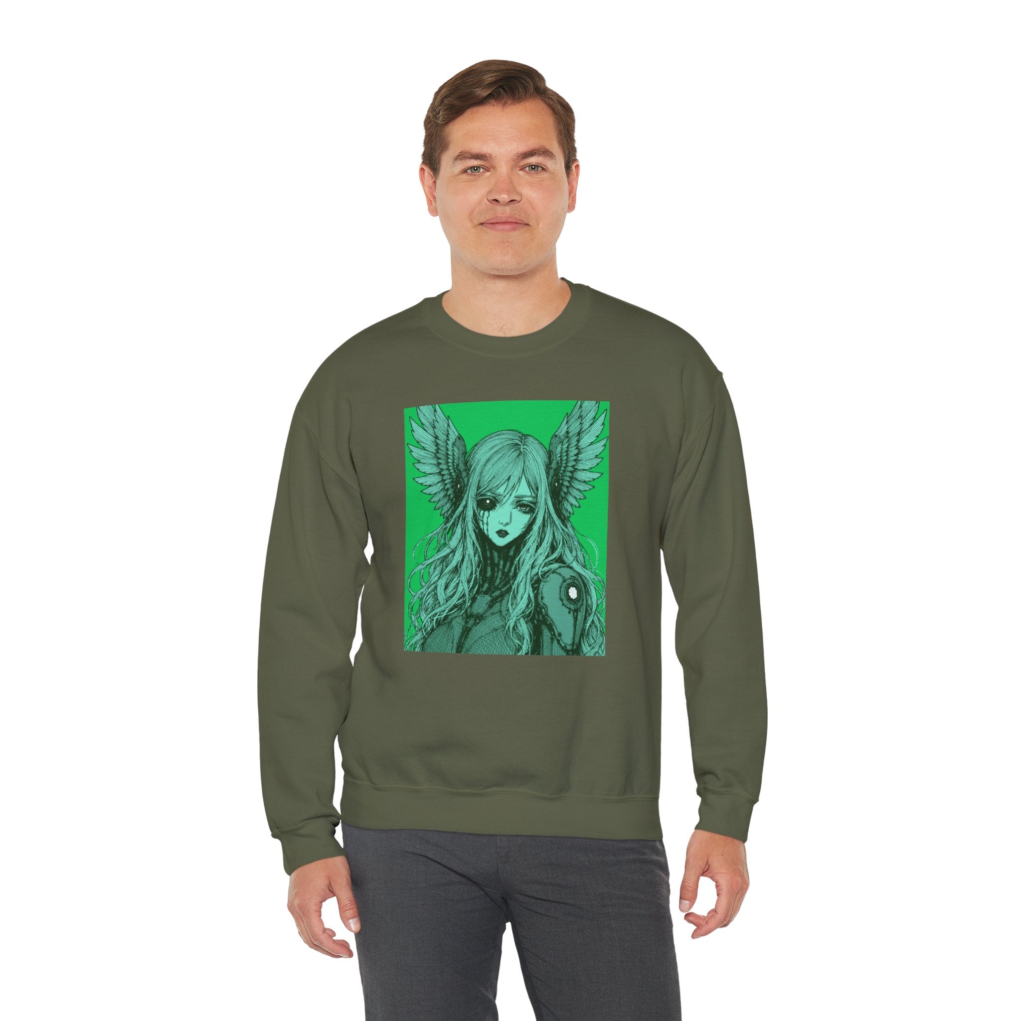 Angel Cyborg II | SPKTR Graphic Sweatshirt