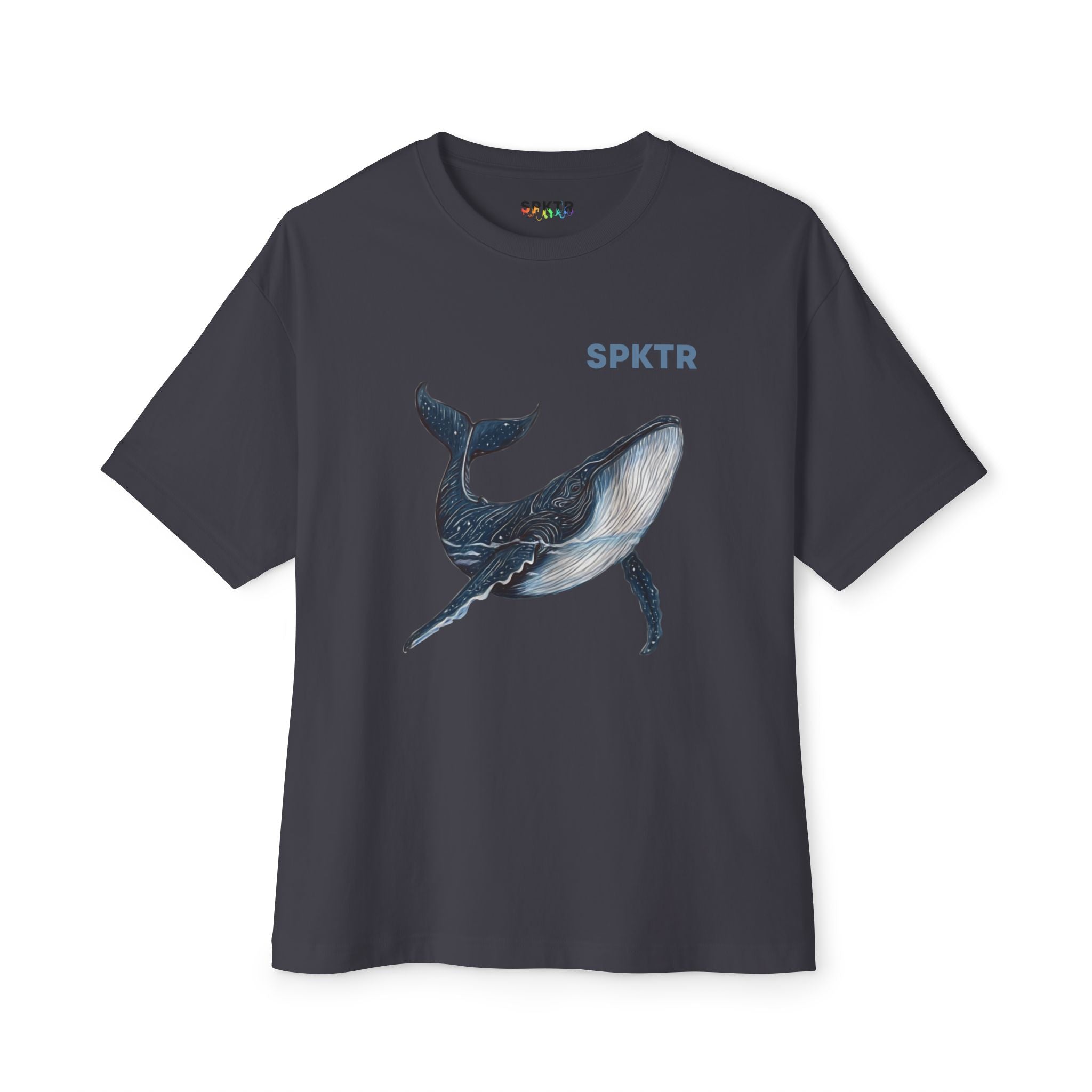 Leo the Blue Whale | SPKTR Oversized Shirt