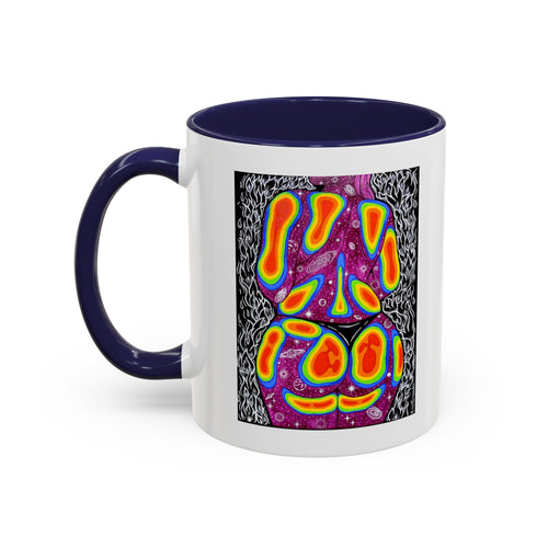 "Mulher, Um Universo" | Accent Coffee Mug 11oz or 15oz