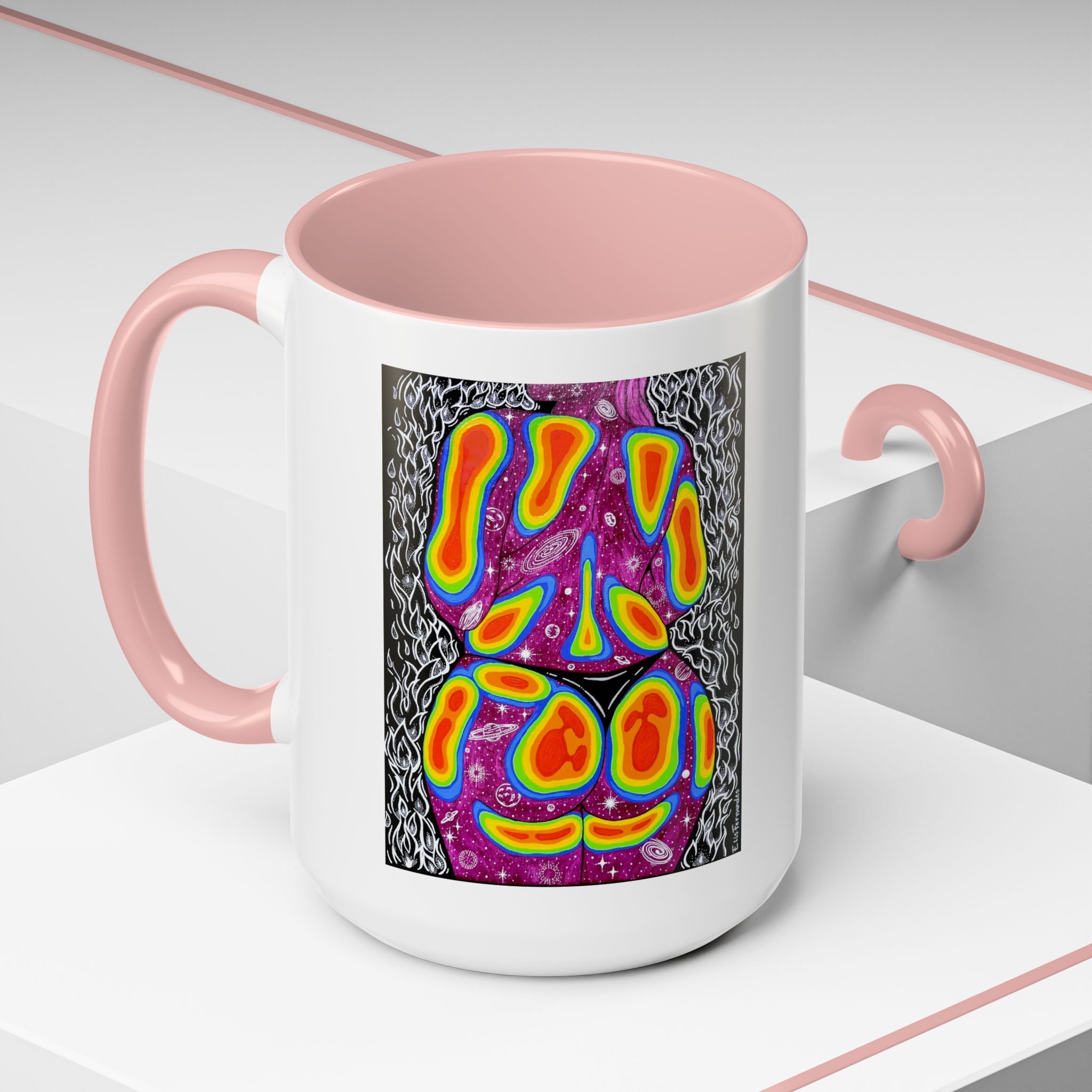 "Mulher, Um Universo" | Accent Coffee Mug 11oz or 15oz