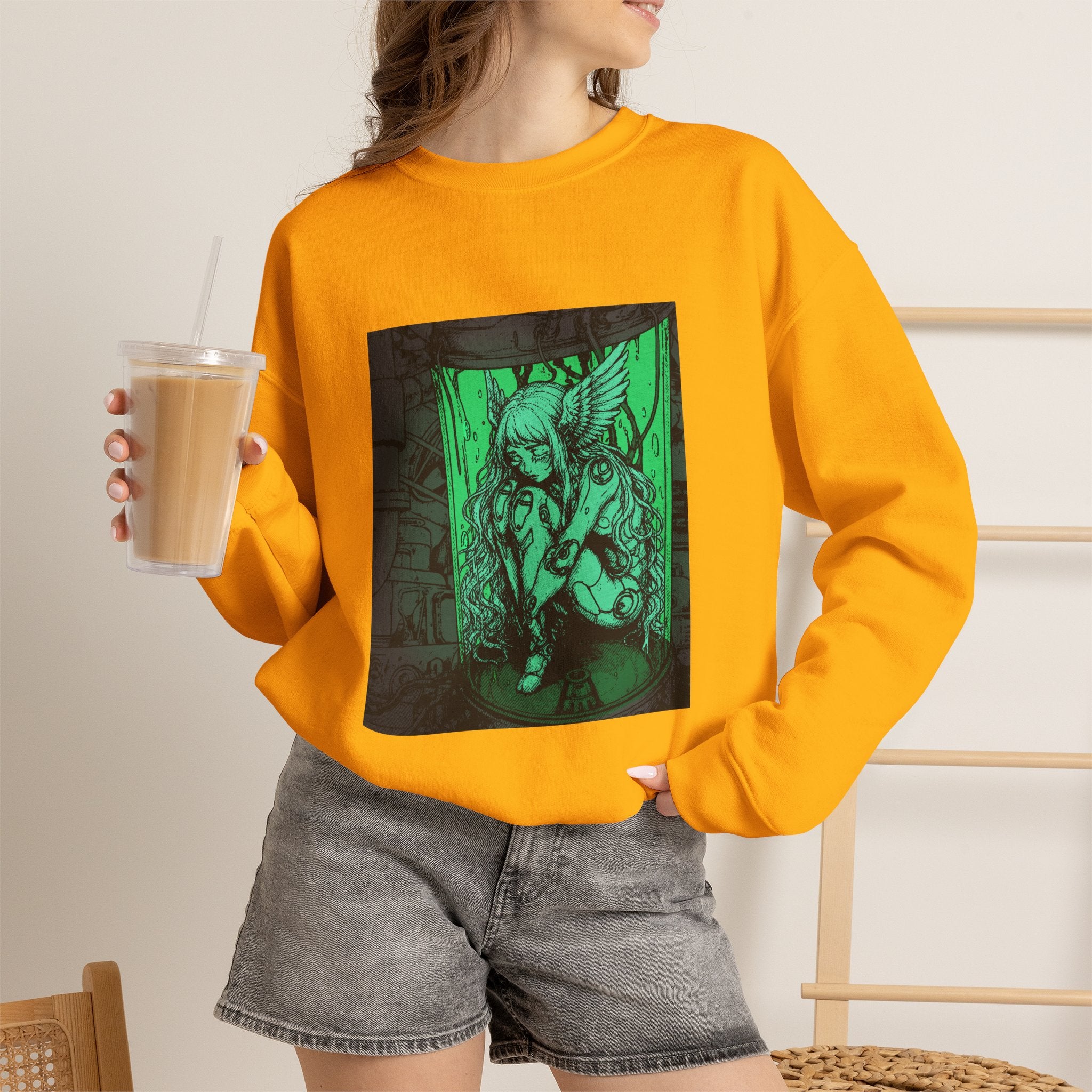 Angel Cyborg I | SPKTR Graphic Sweatshirt