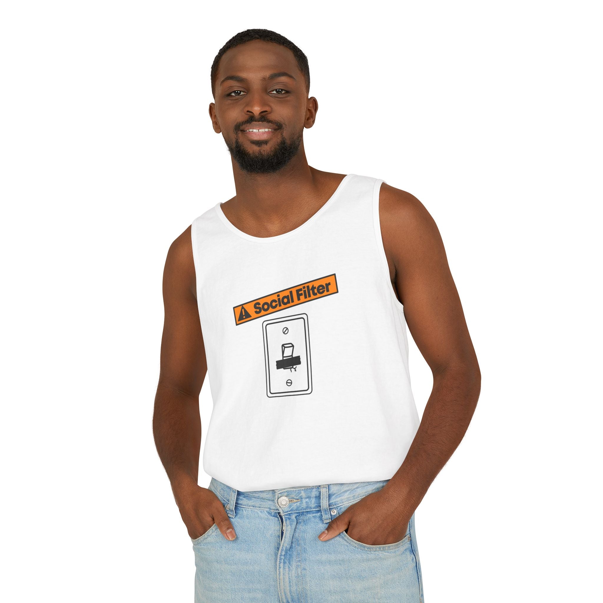 Social Filter | SPKTR Graphic Tank Top