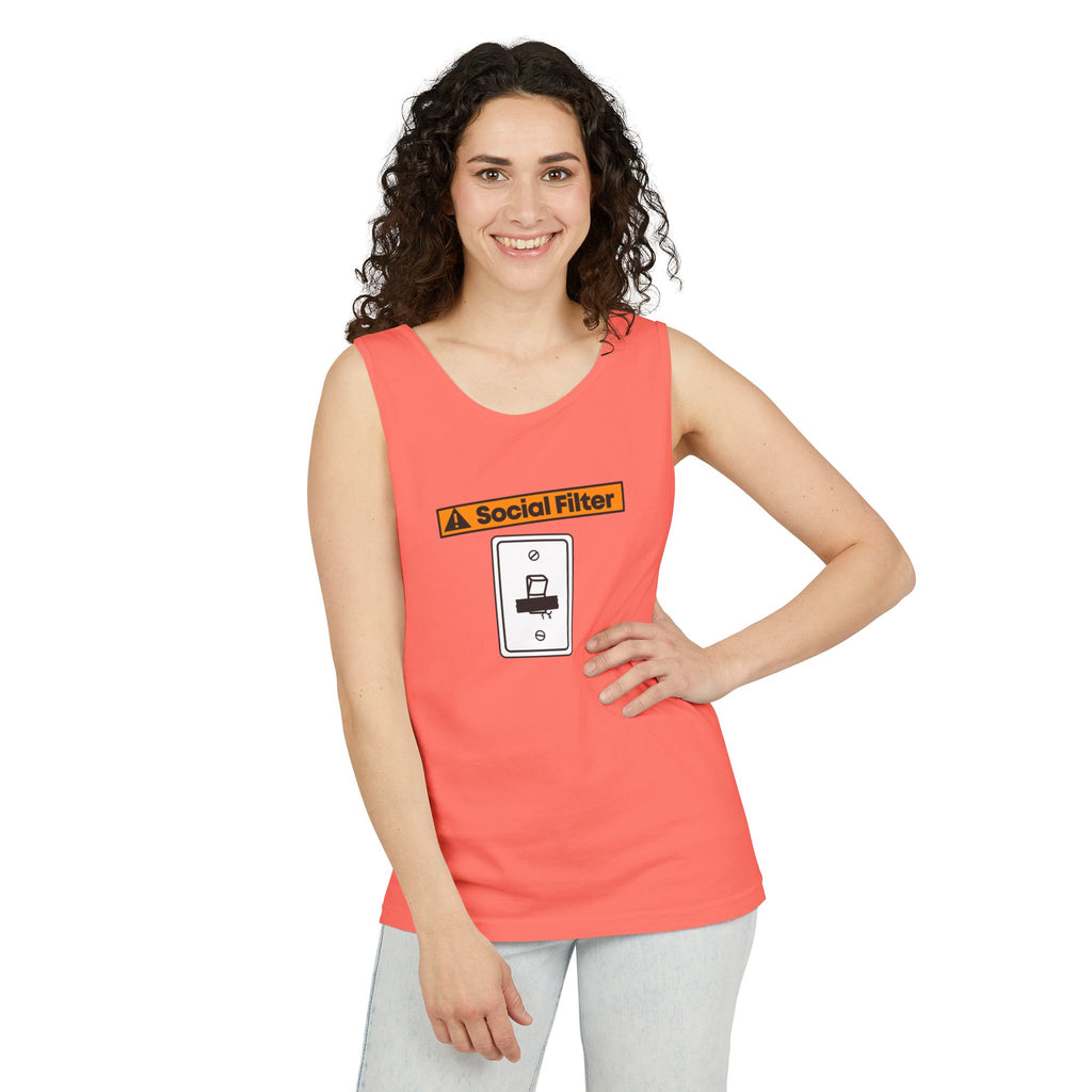 Social Filter | SPKTR Graphic Tank Top