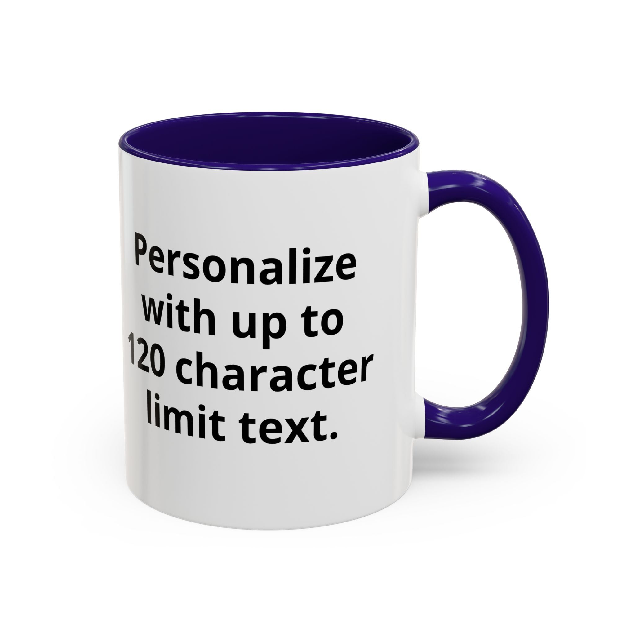 Sleepy Teeny-Rex  | Personalized Accent Coffee Mug 11oz or 15oz