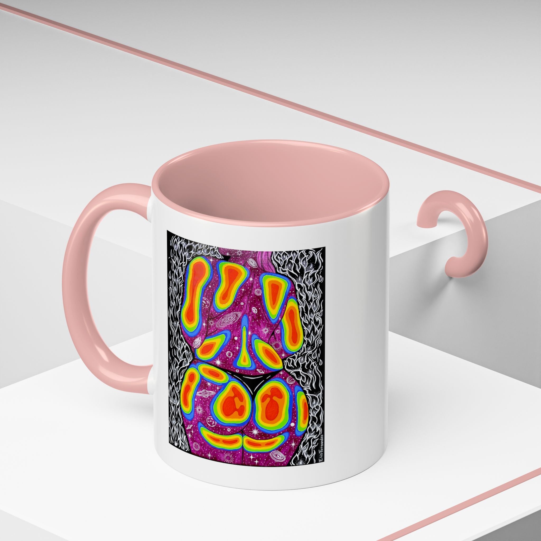 "Mulher, Um Universo" | Accent Coffee Mug 11oz or 15oz