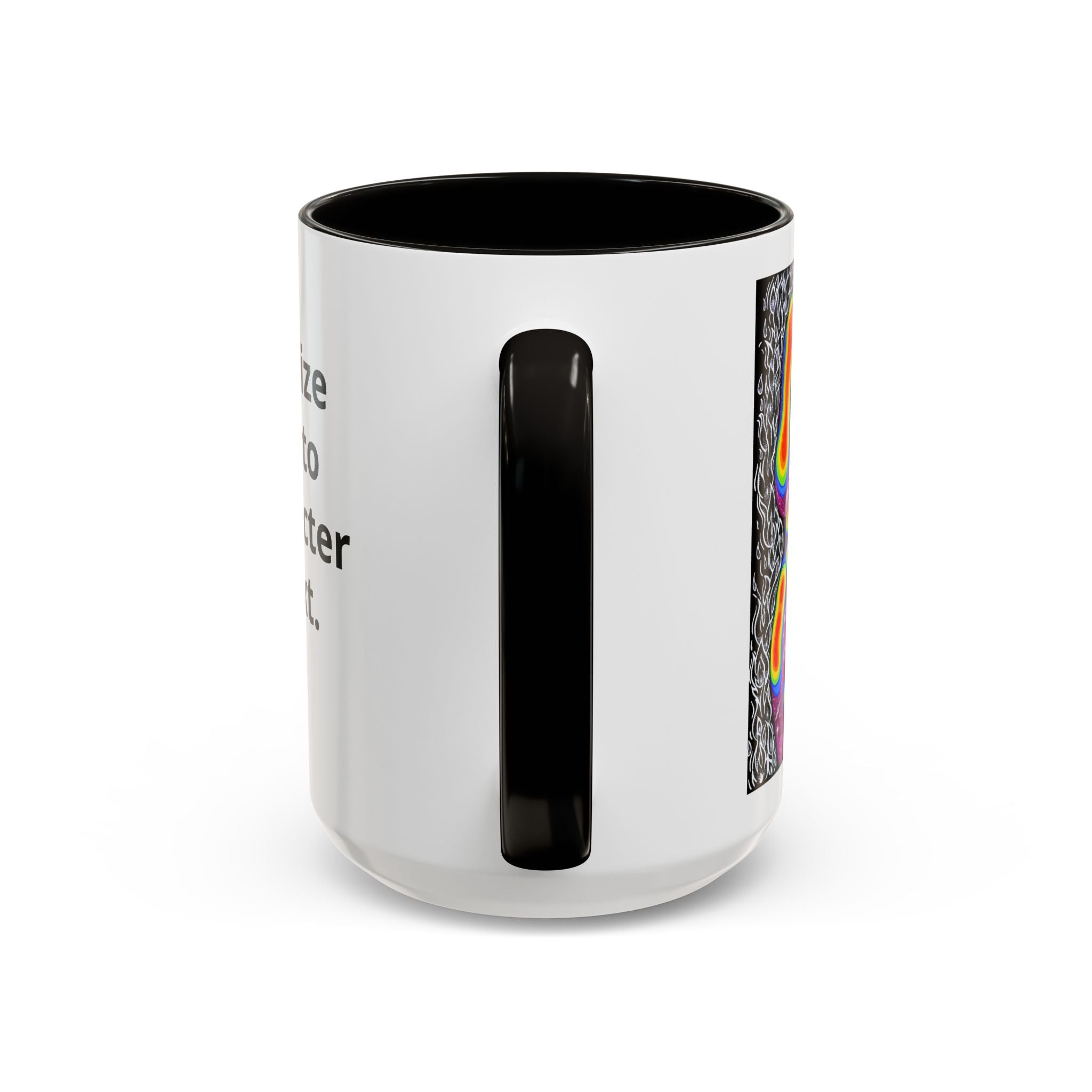 "Mulher, Um Universo" | Personalized Accent Coffee Mug 11oz or 15oz