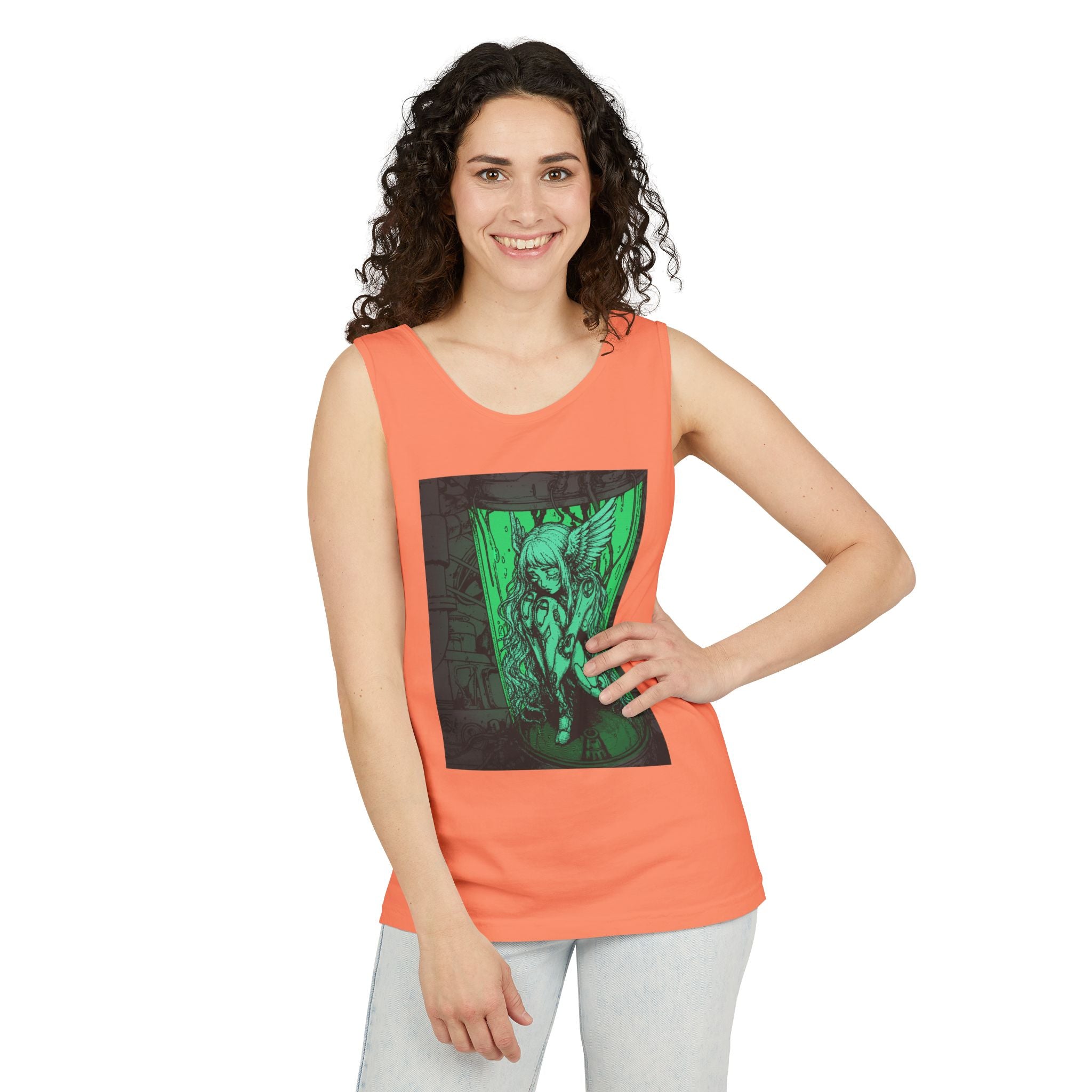 Angel Cyborg I | SPKTR Graphic Tank Top
