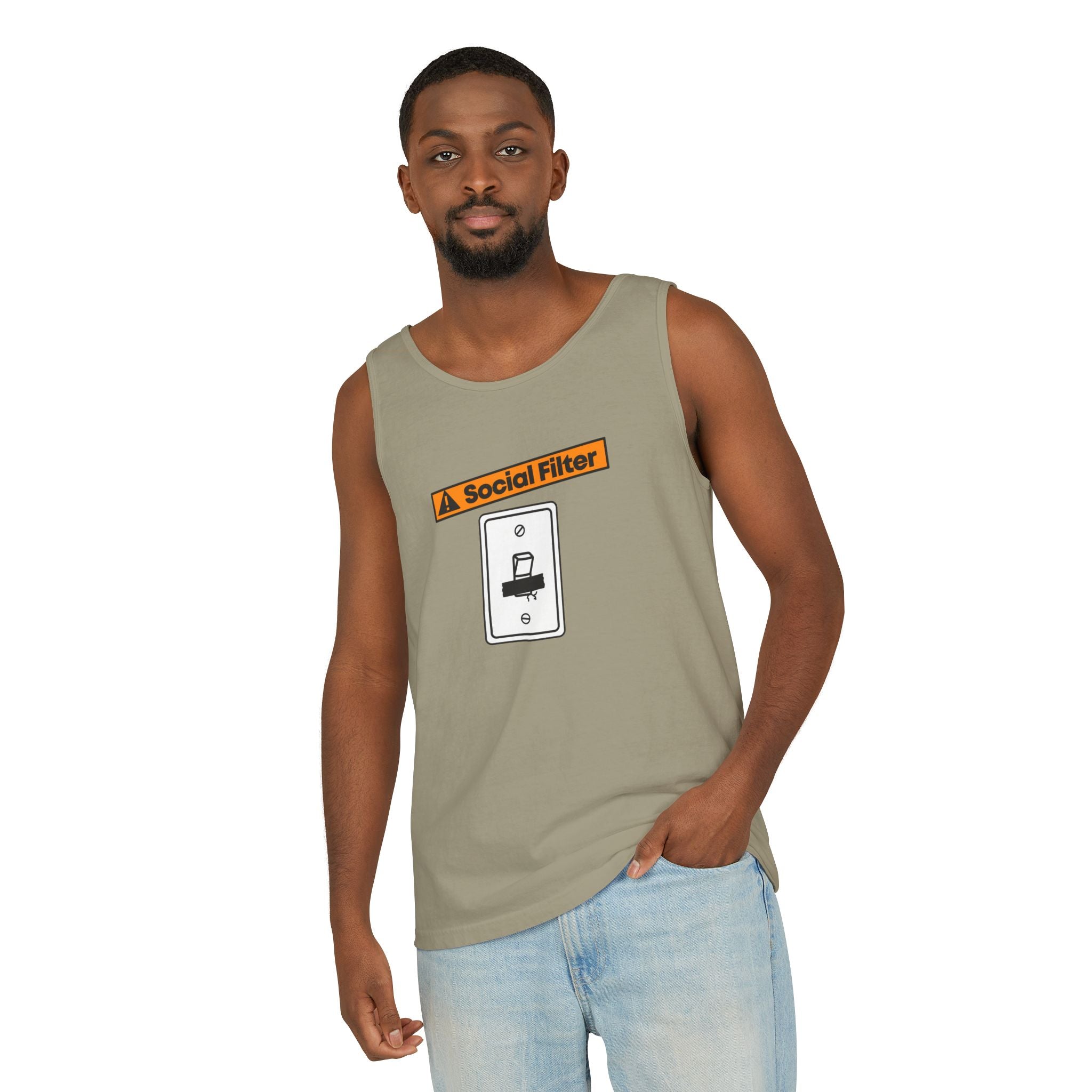 Social Filter | SPKTR Graphic Tank Top