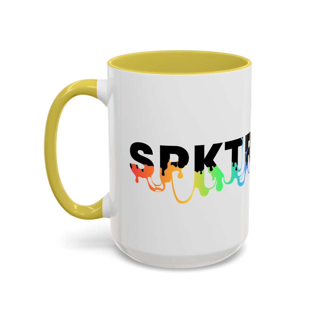 SPKTR Pride Drip | Personalized Accent Coffee Mug 11oz or 15oz