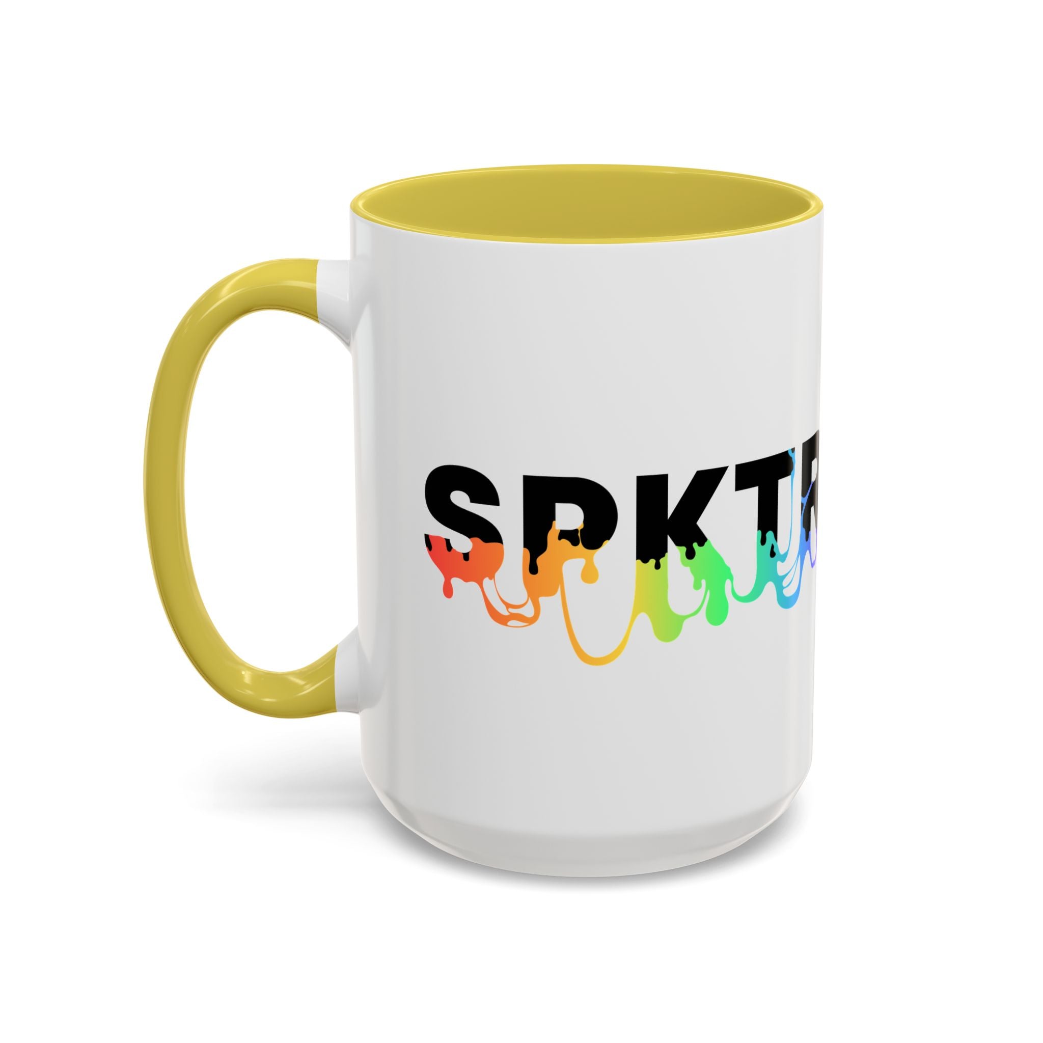 SPKTR Pride Drip | Personalized Accent Coffee Mug 11oz or 15oz