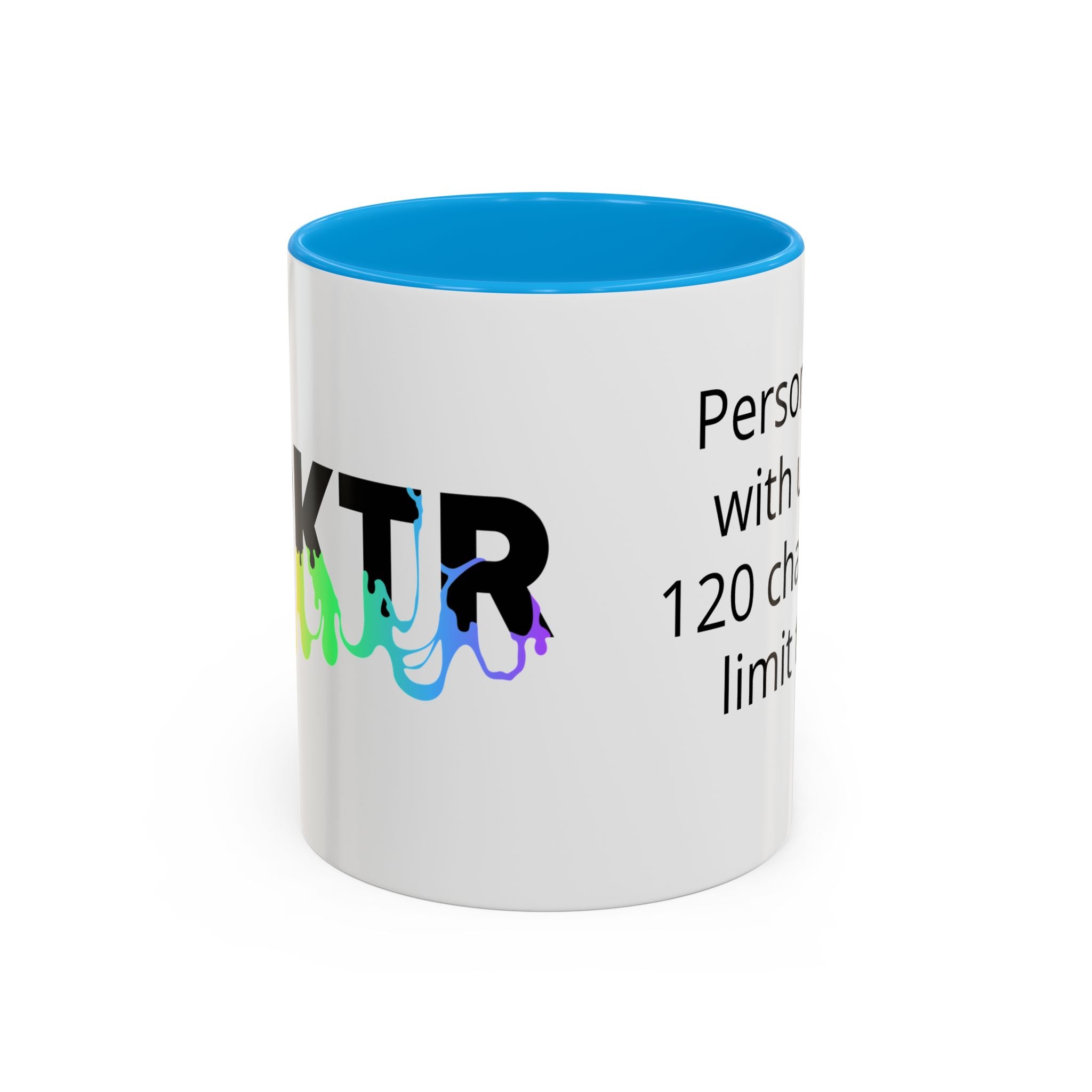 SPKTR Pride Drip | Personalized Accent Coffee Mug 11oz or 15oz