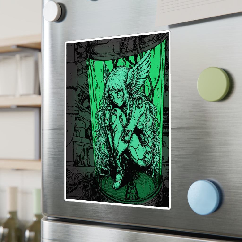 Anna Aguiar "Angel Cyborg l" - Premium Vinyl Sticker